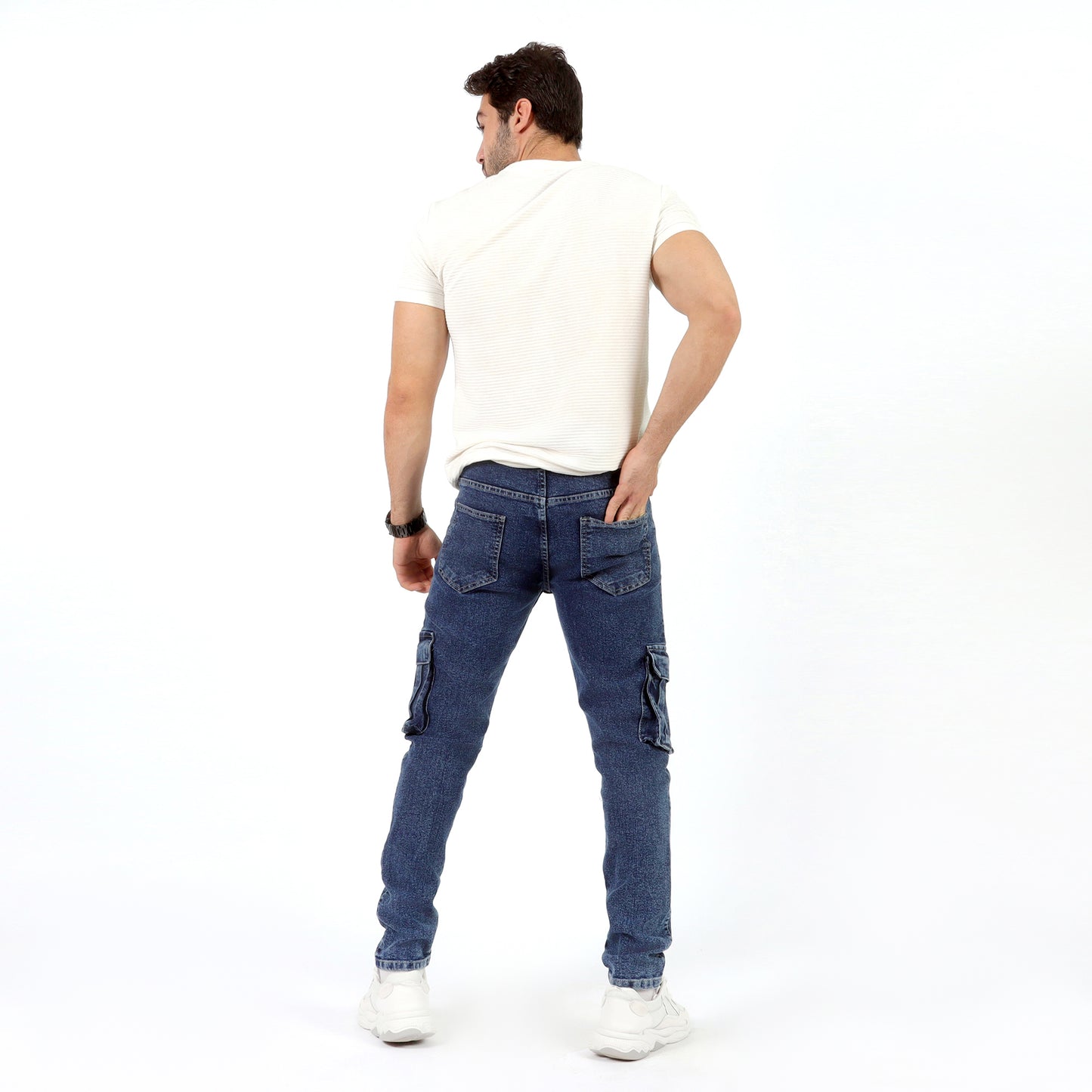 Men's skinny Fit Cargo Jeans