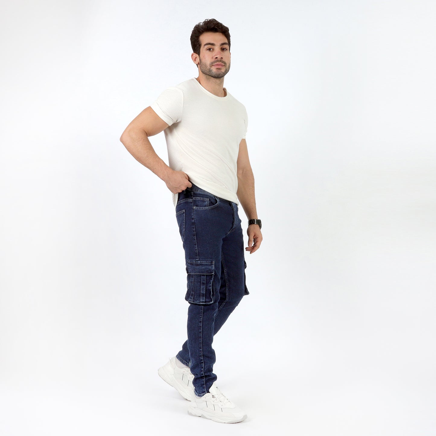Men's skinny Fit Cargo Jeans