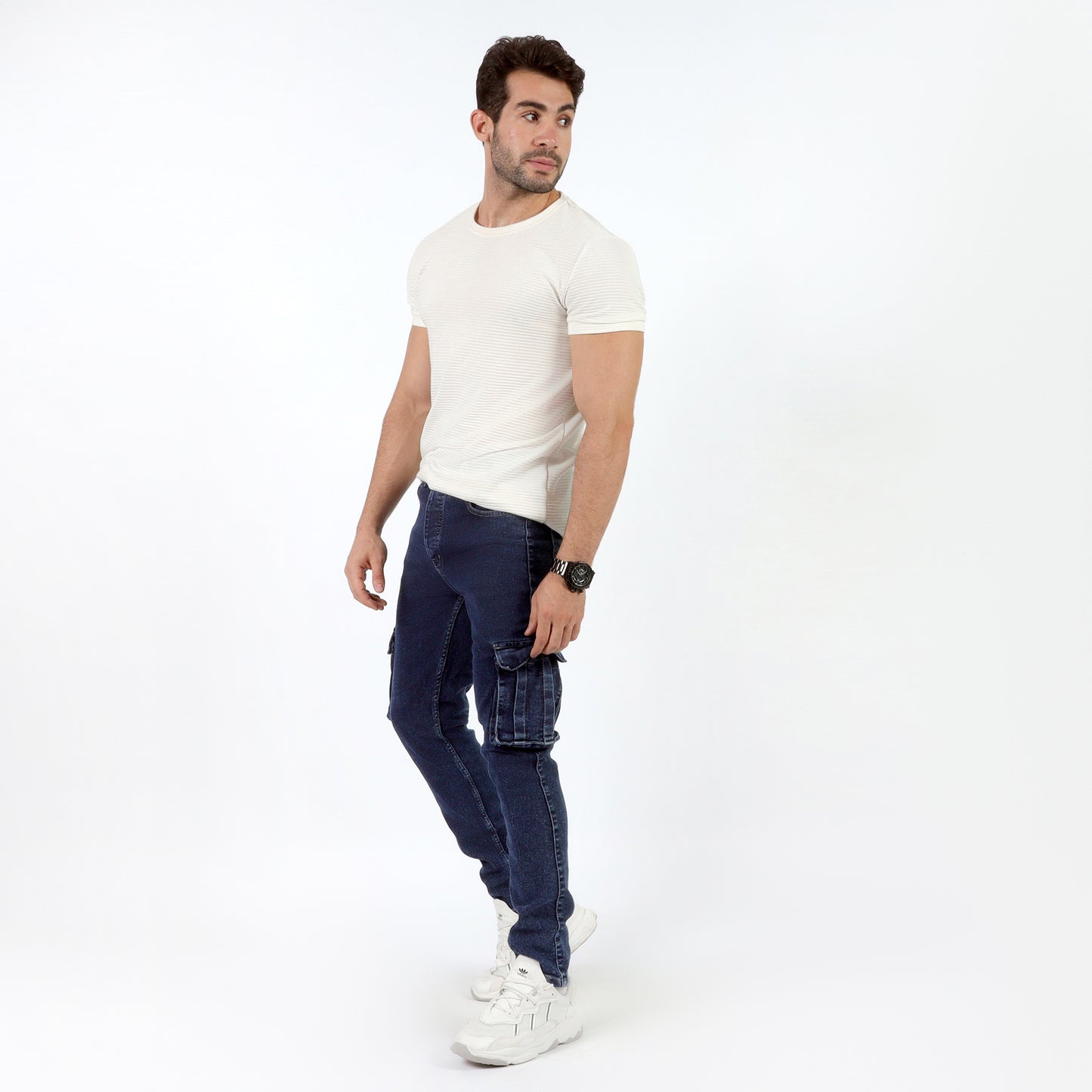 Men's skinny Fit Cargo Jeans