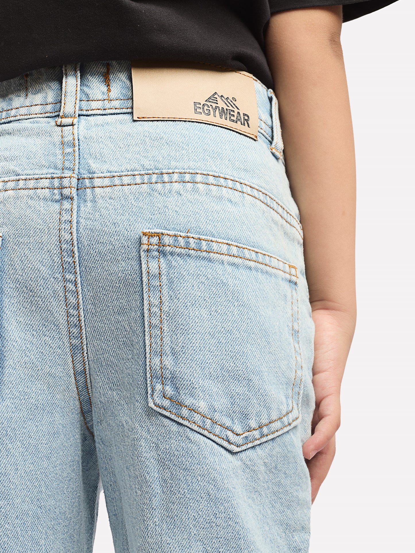 Girls' Wide-Leg Jeans
