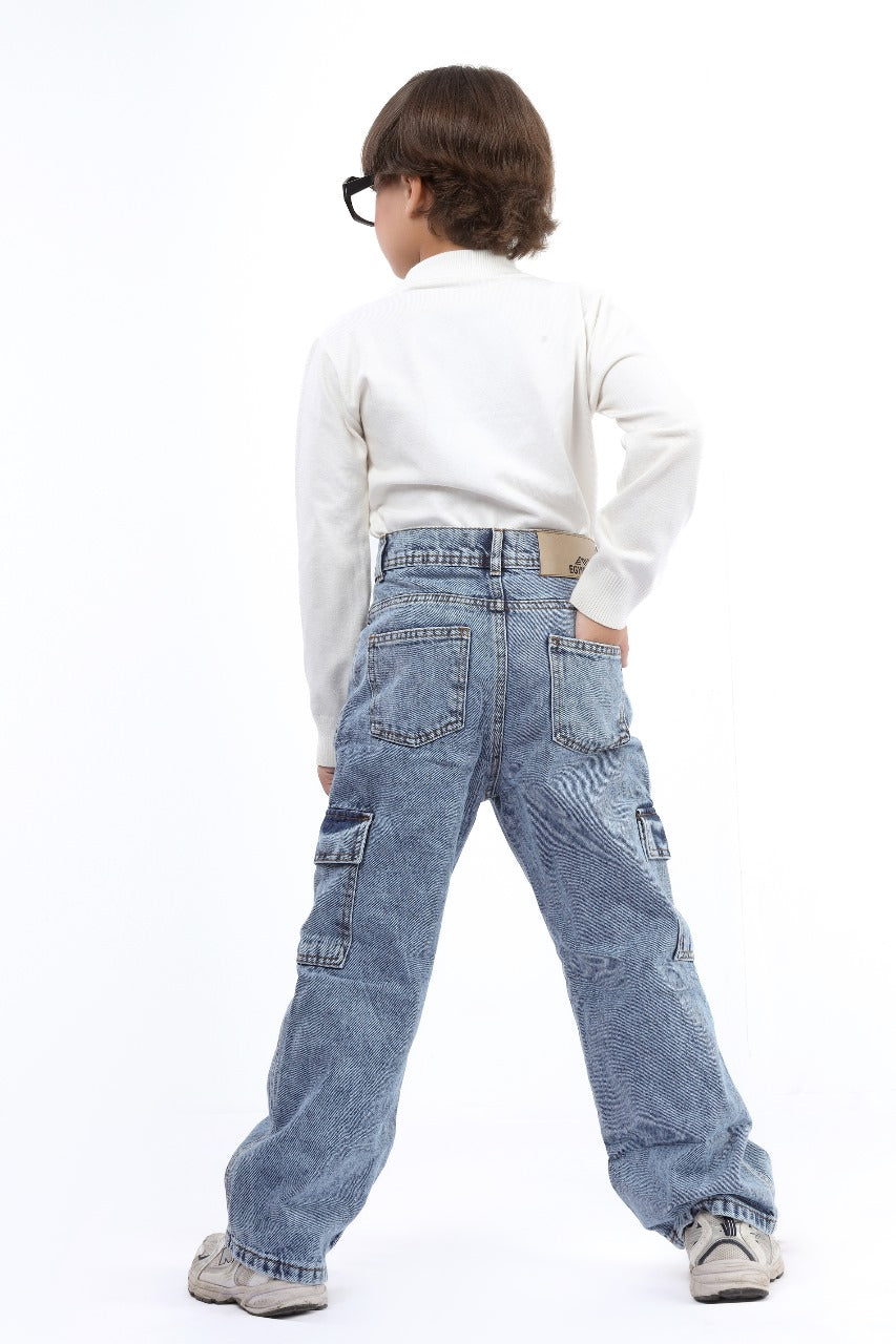 Boys' Cargo Jeans