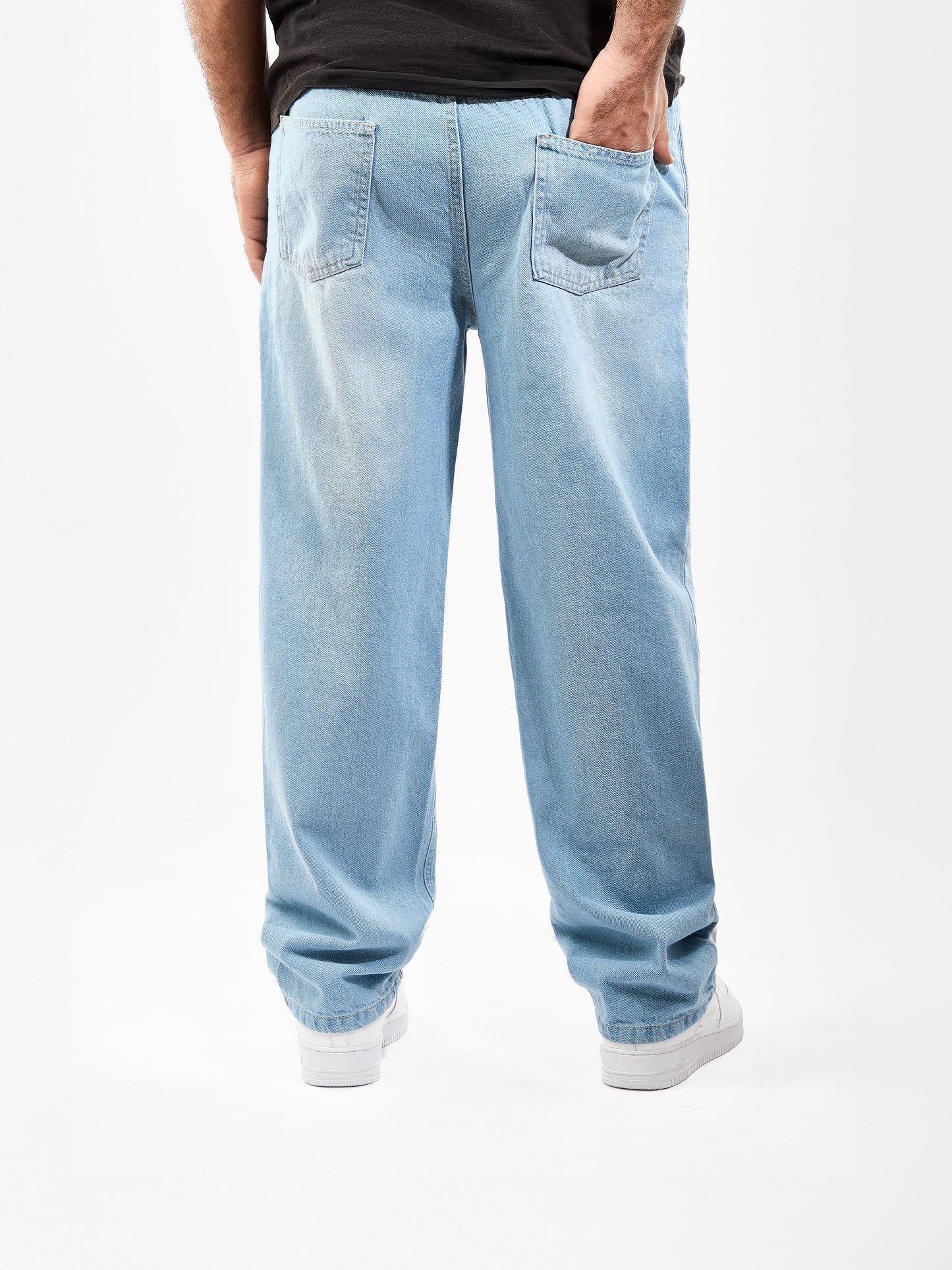 Men's Shalwar Wide Leg Jeans