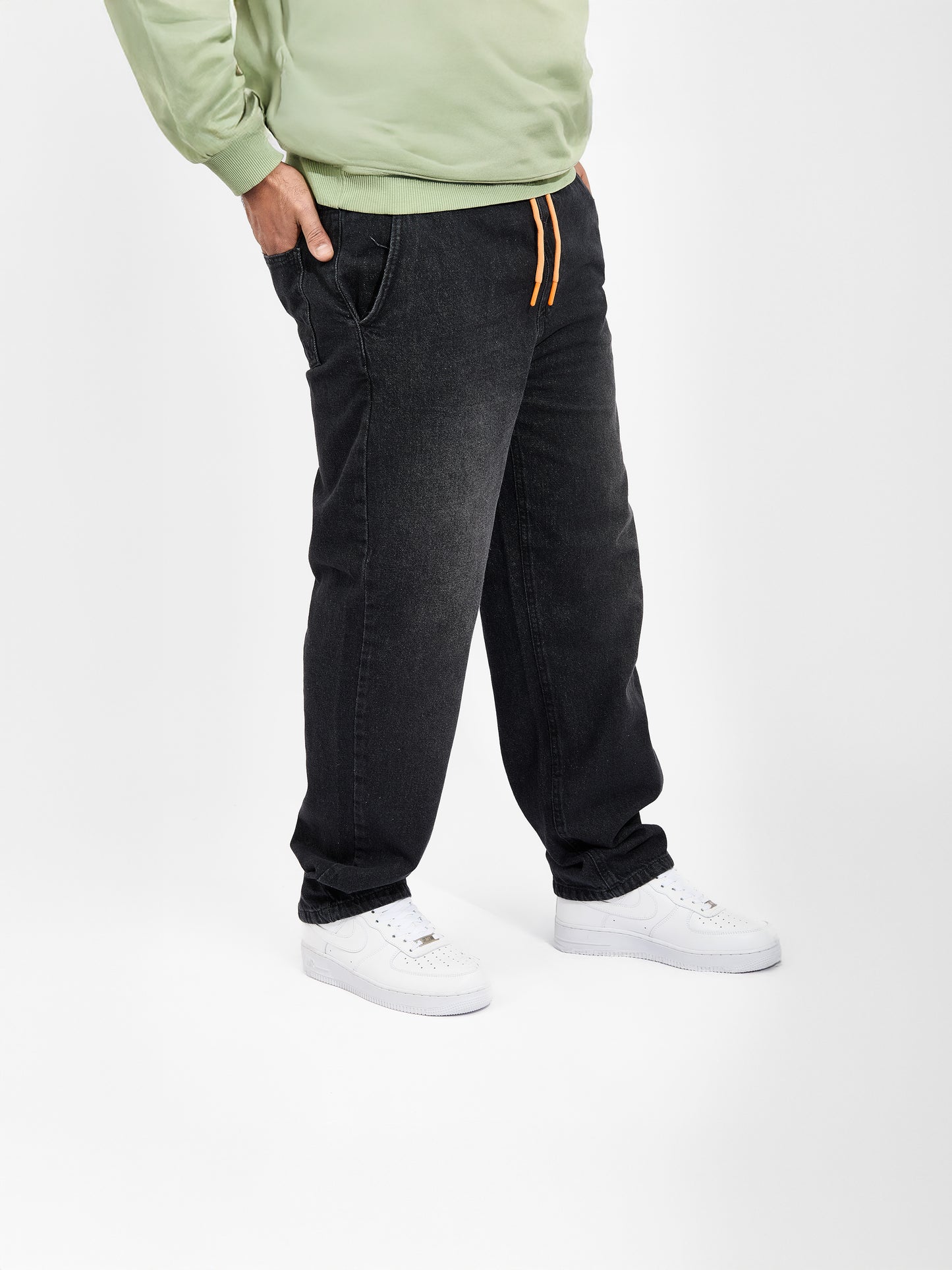 Men's Shalwar Wide Leg Jeans