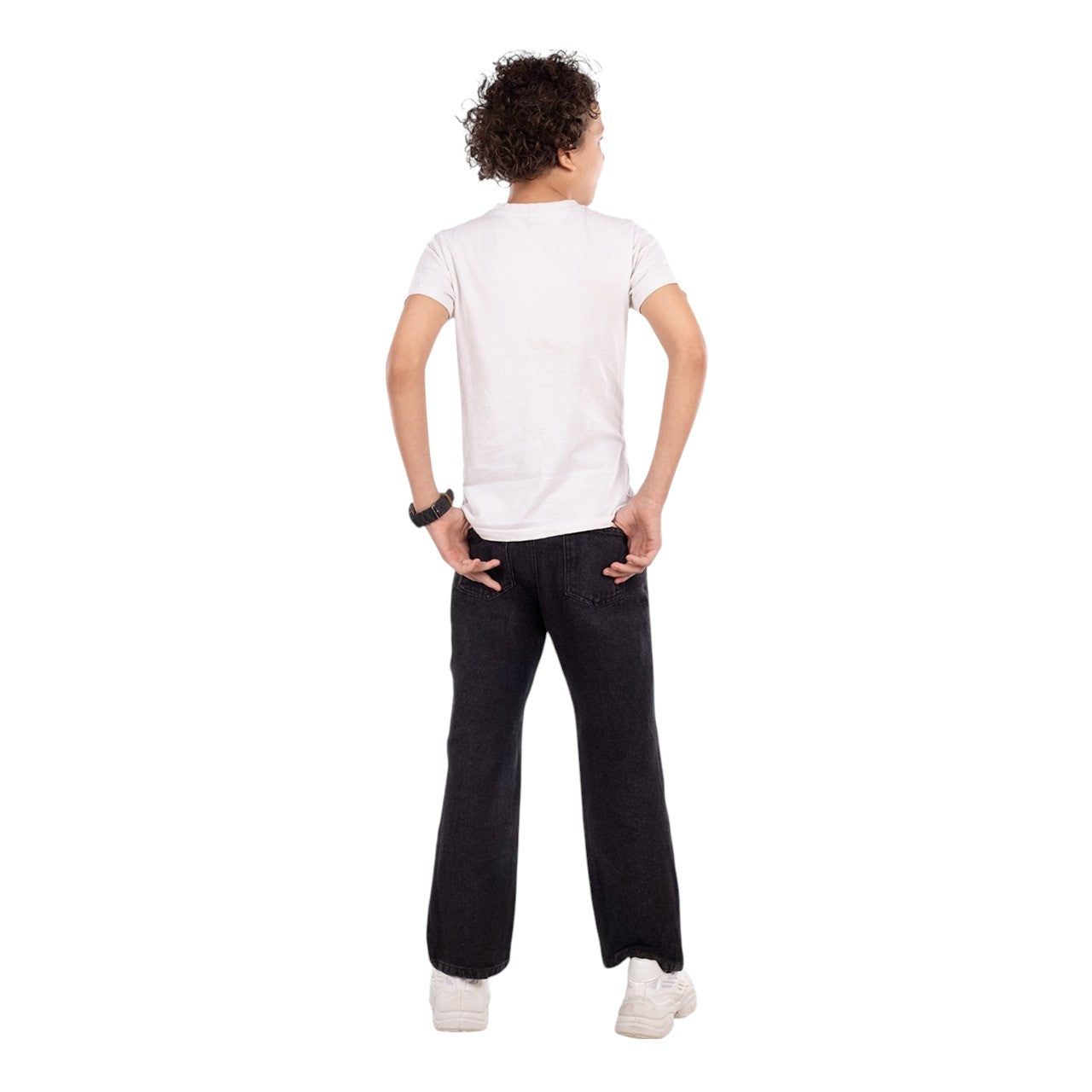 Boys' wide-leg jeans
