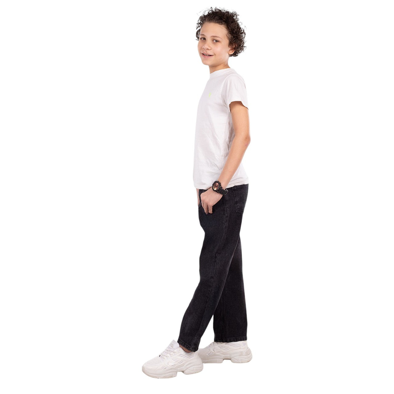 Boys' wide-leg jeans