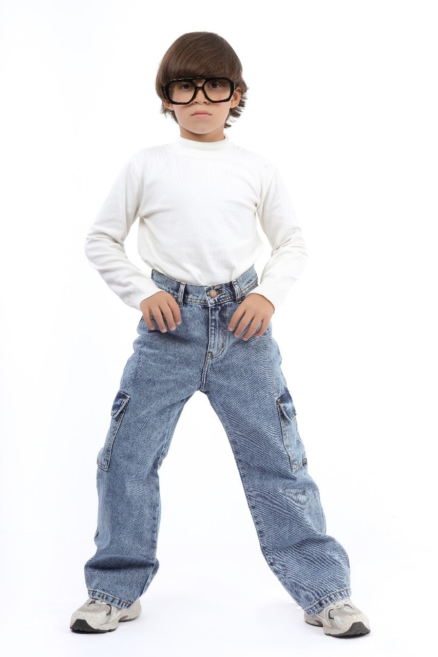 Boys' Cargo Jeans