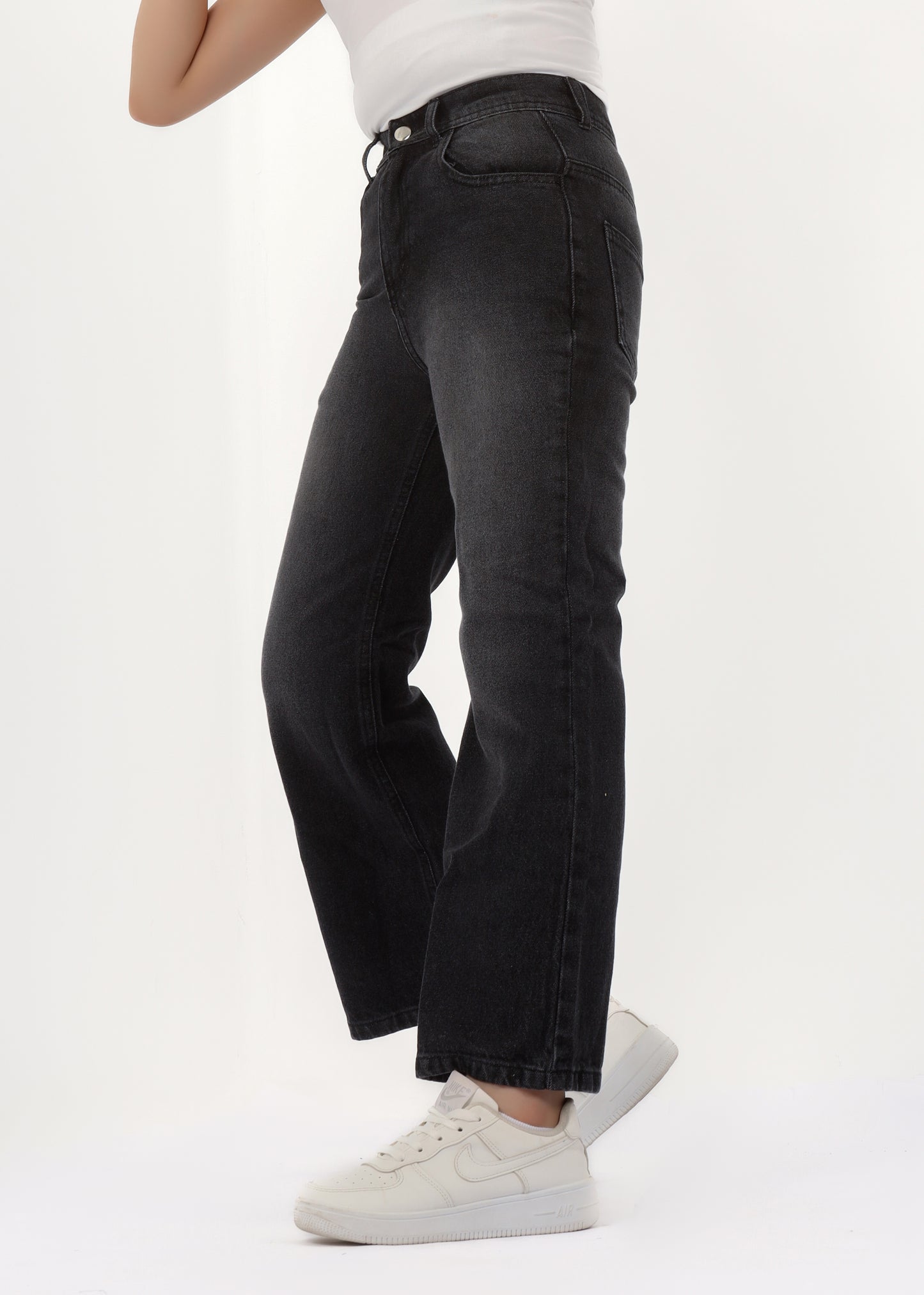 Girls' Wide-Leg Jeans