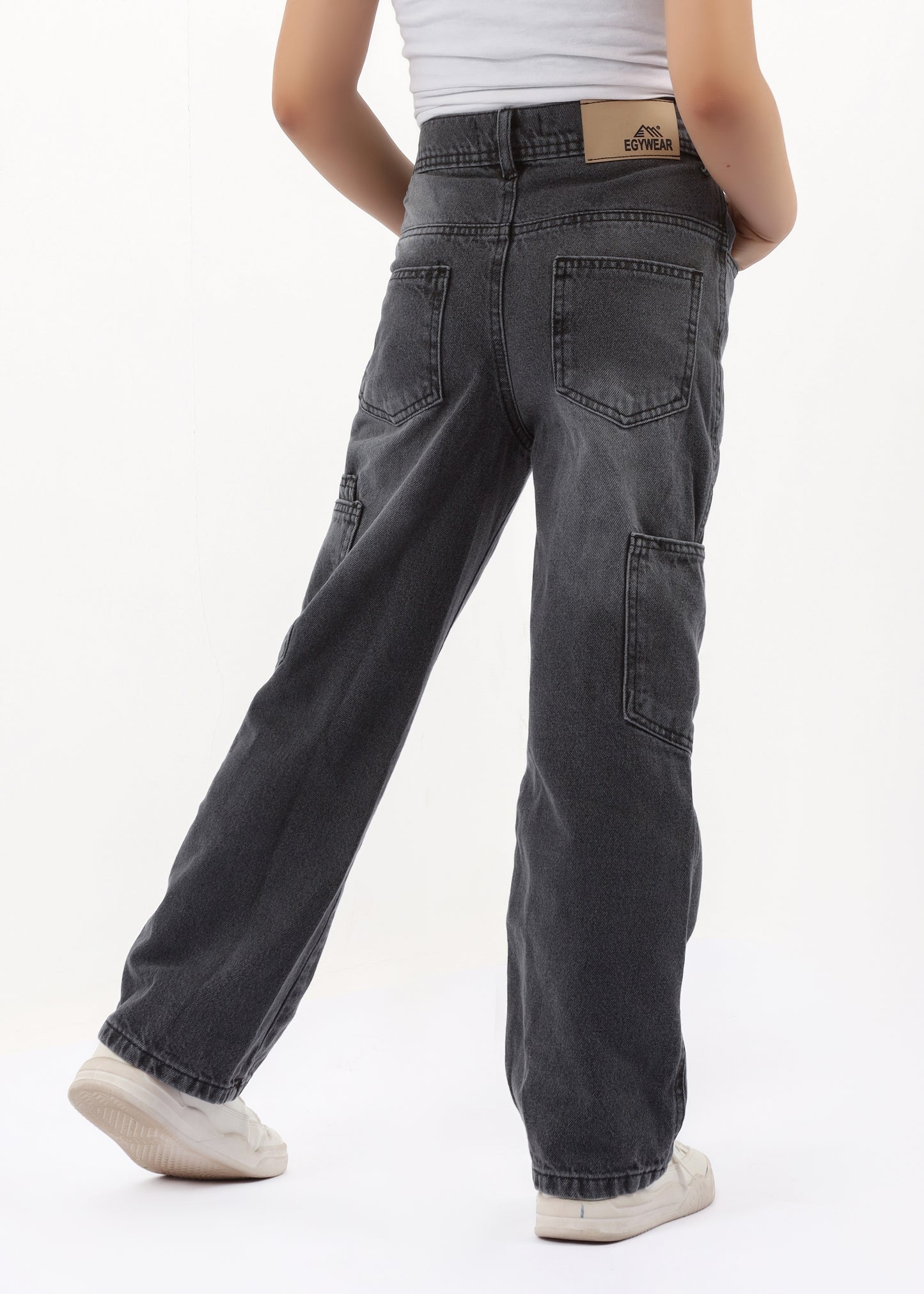 Girls' straight jeans