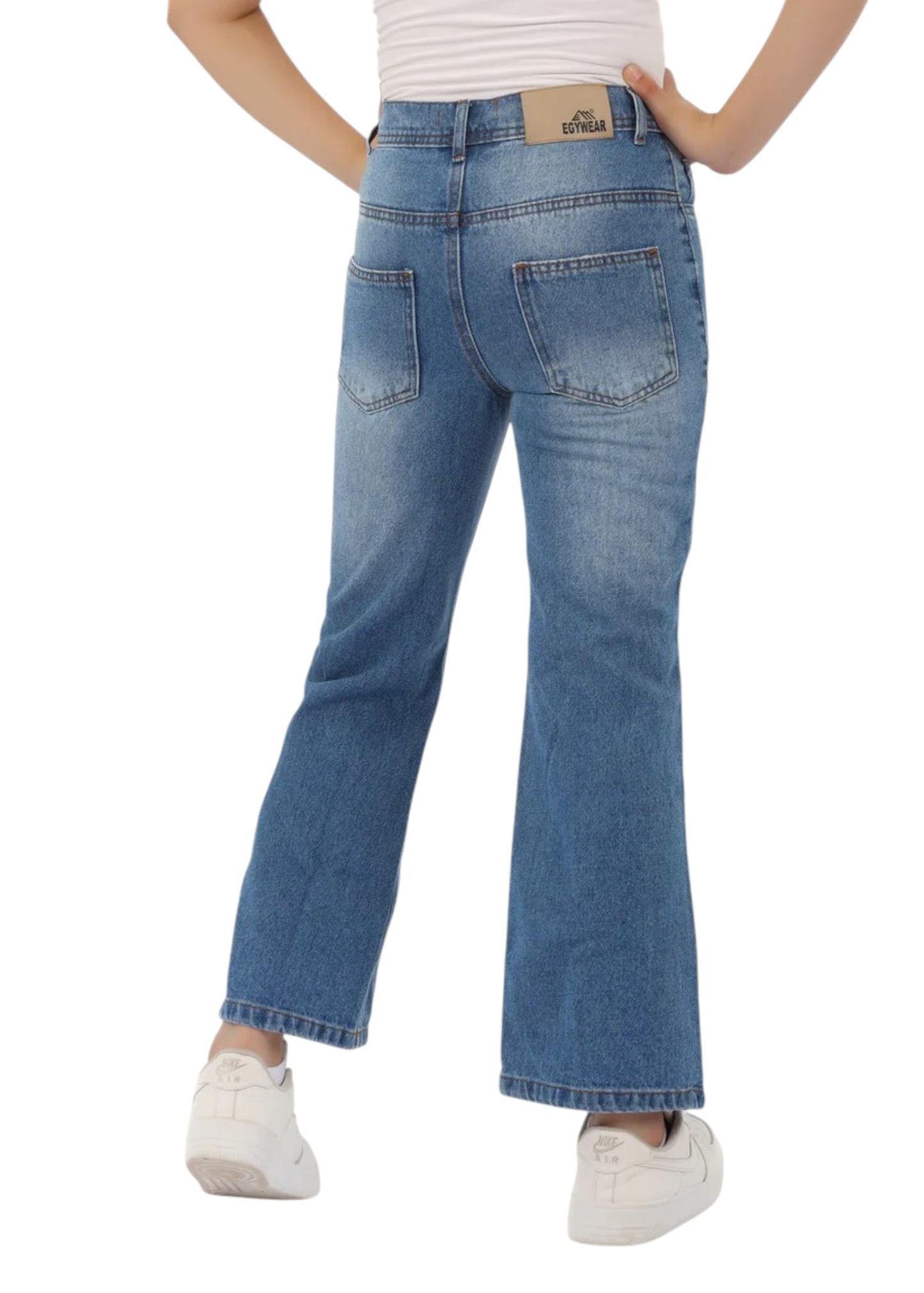 Girls' Wide-Leg Jeans