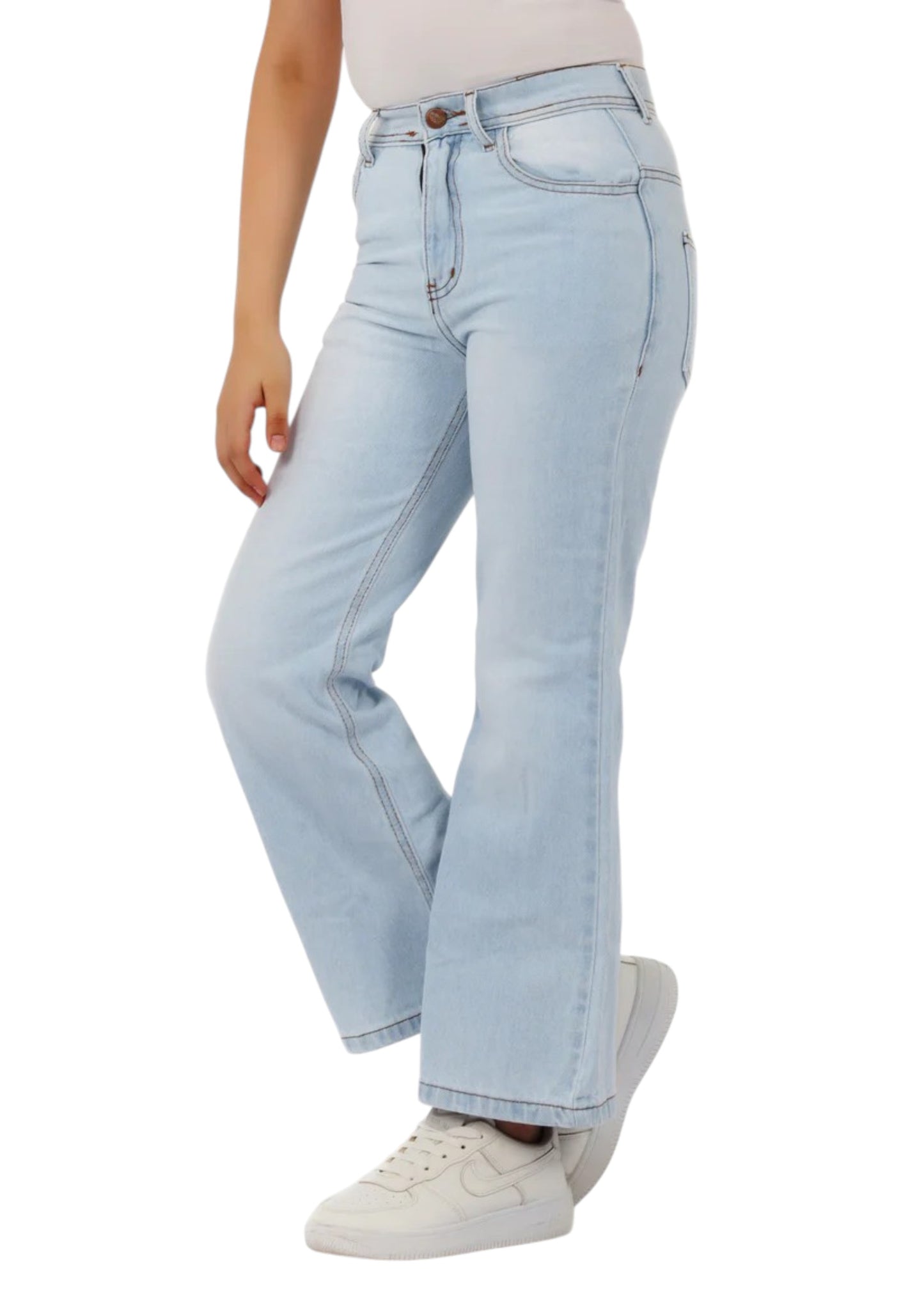 Girls' Wide-Leg Jeans