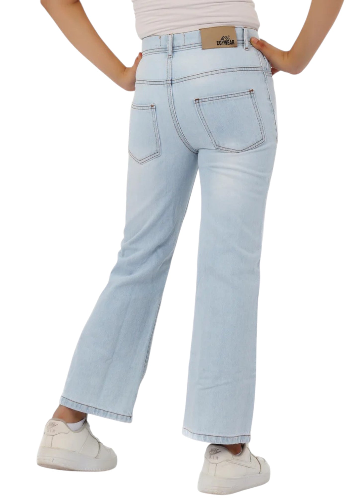 Girls' Wide-Leg Jeans