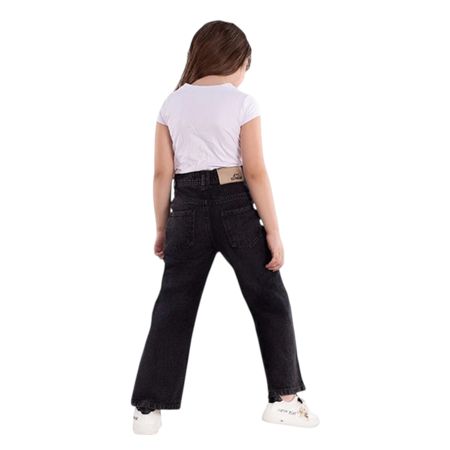 Girls' Wide-Leg Jeans
