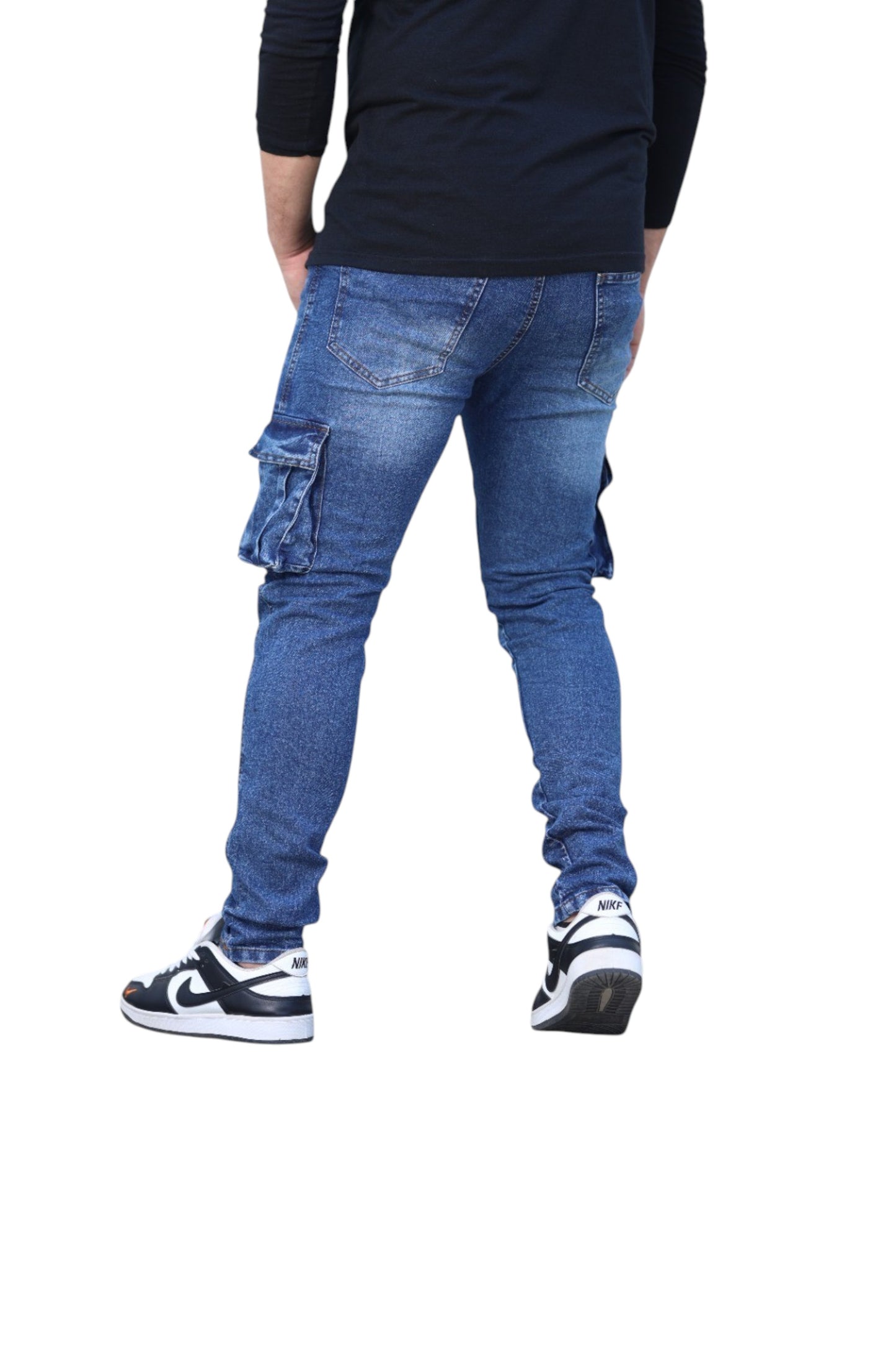 Men's skinny Fit Cargo Jeans