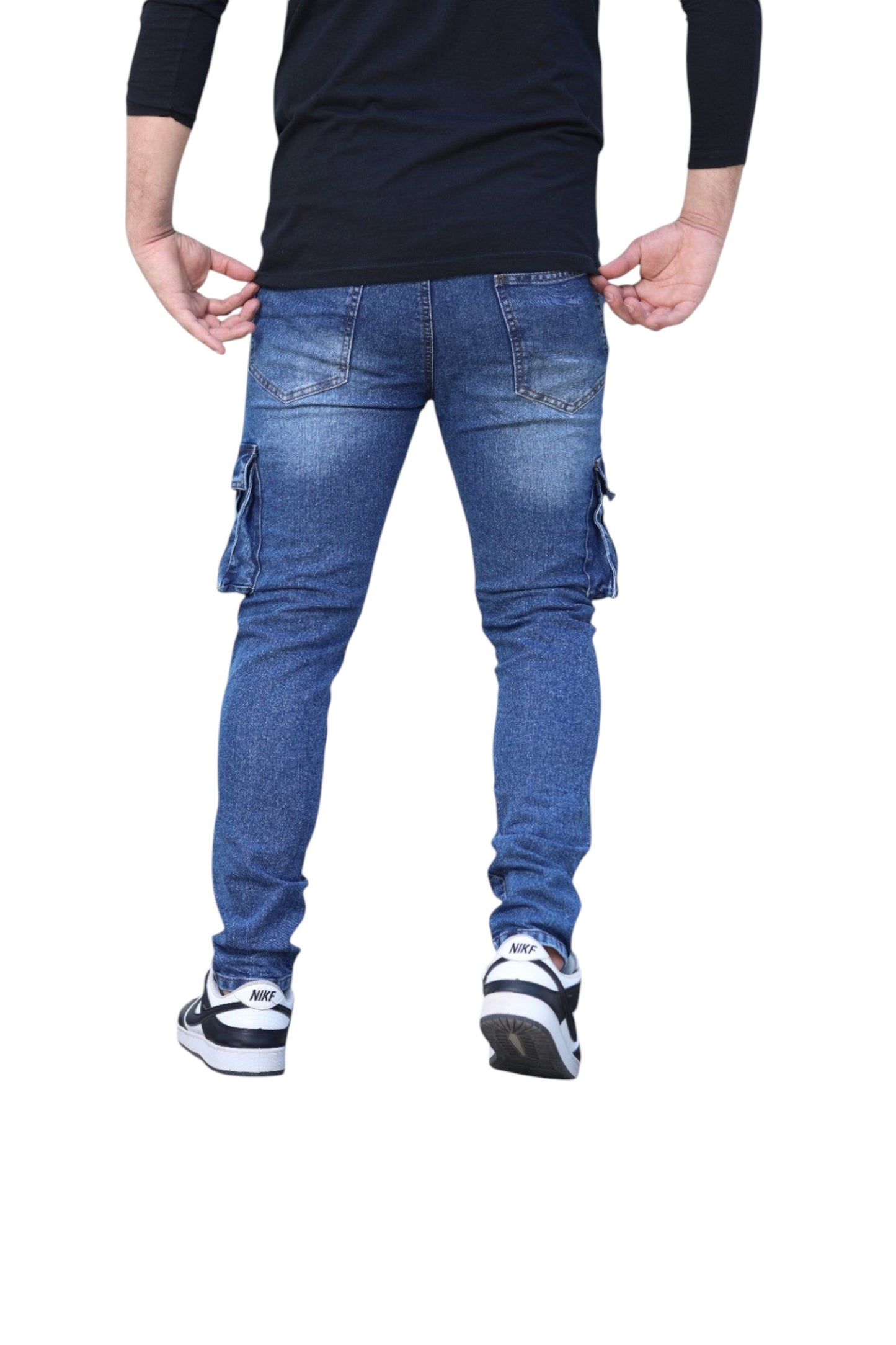 Men's skinny Fit Cargo Jeans