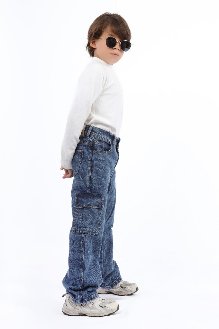 Boys' Cargo Jeans