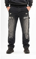 Men’s Regular Fit Cutting Jeans