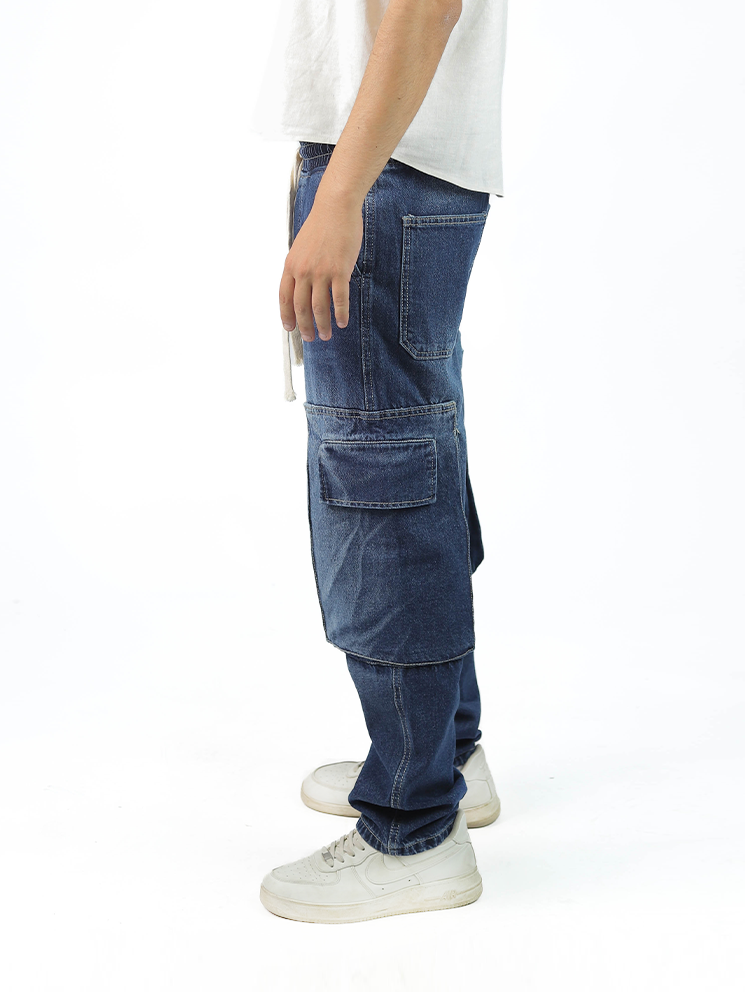 Men's Shalwar Wide Leg Jeans