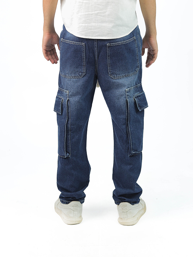 Men's Shalwar Wide Leg Jeans
