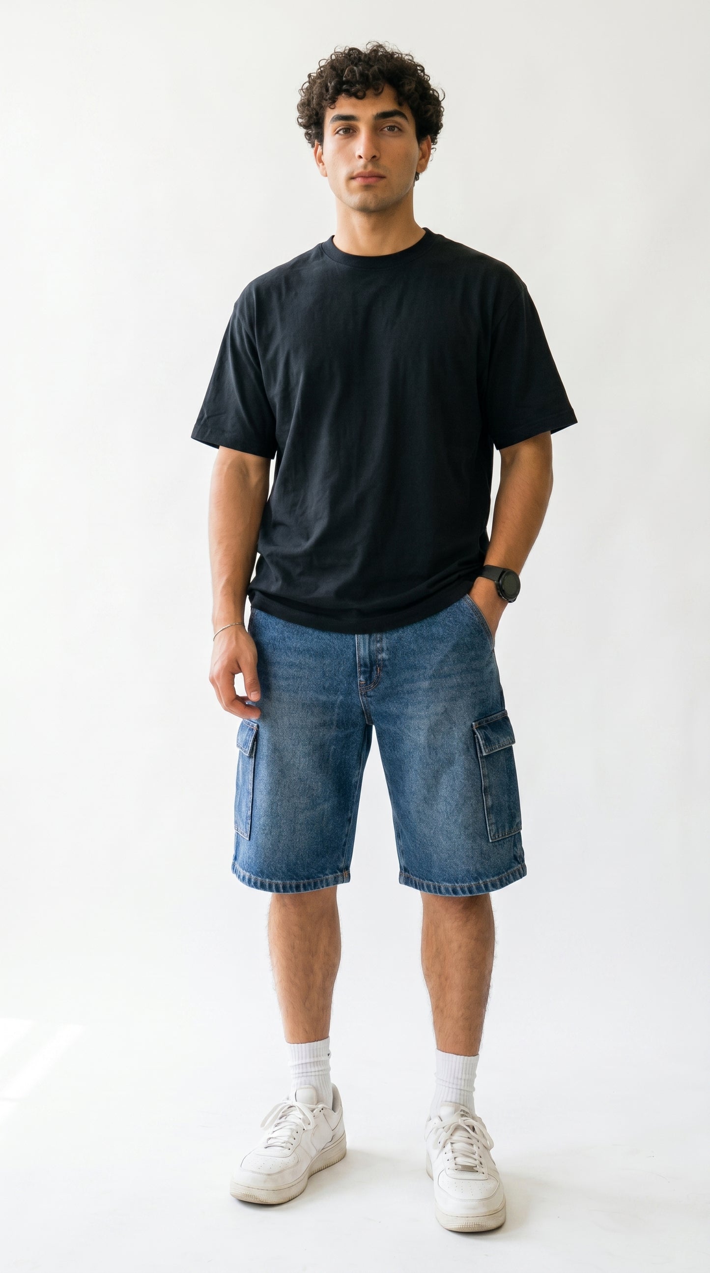 Men's jeans shorts"
