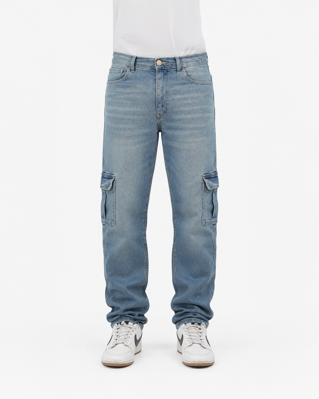 Men's Slim  Cargo Jeans