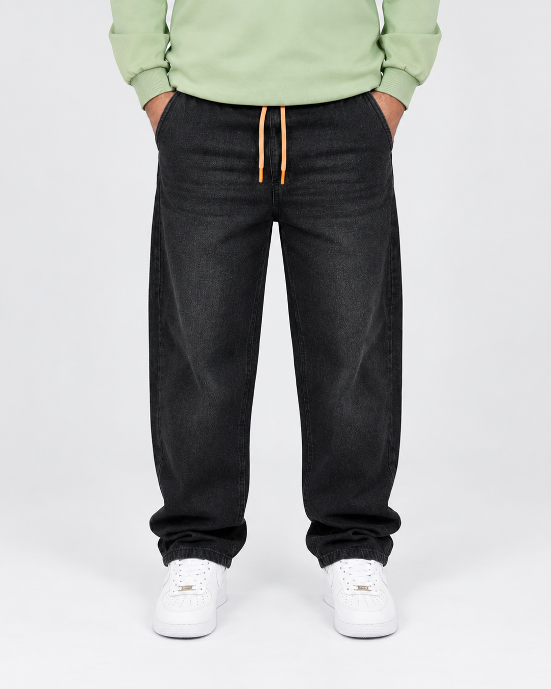 Men's Shalwar Wide Leg Jeans