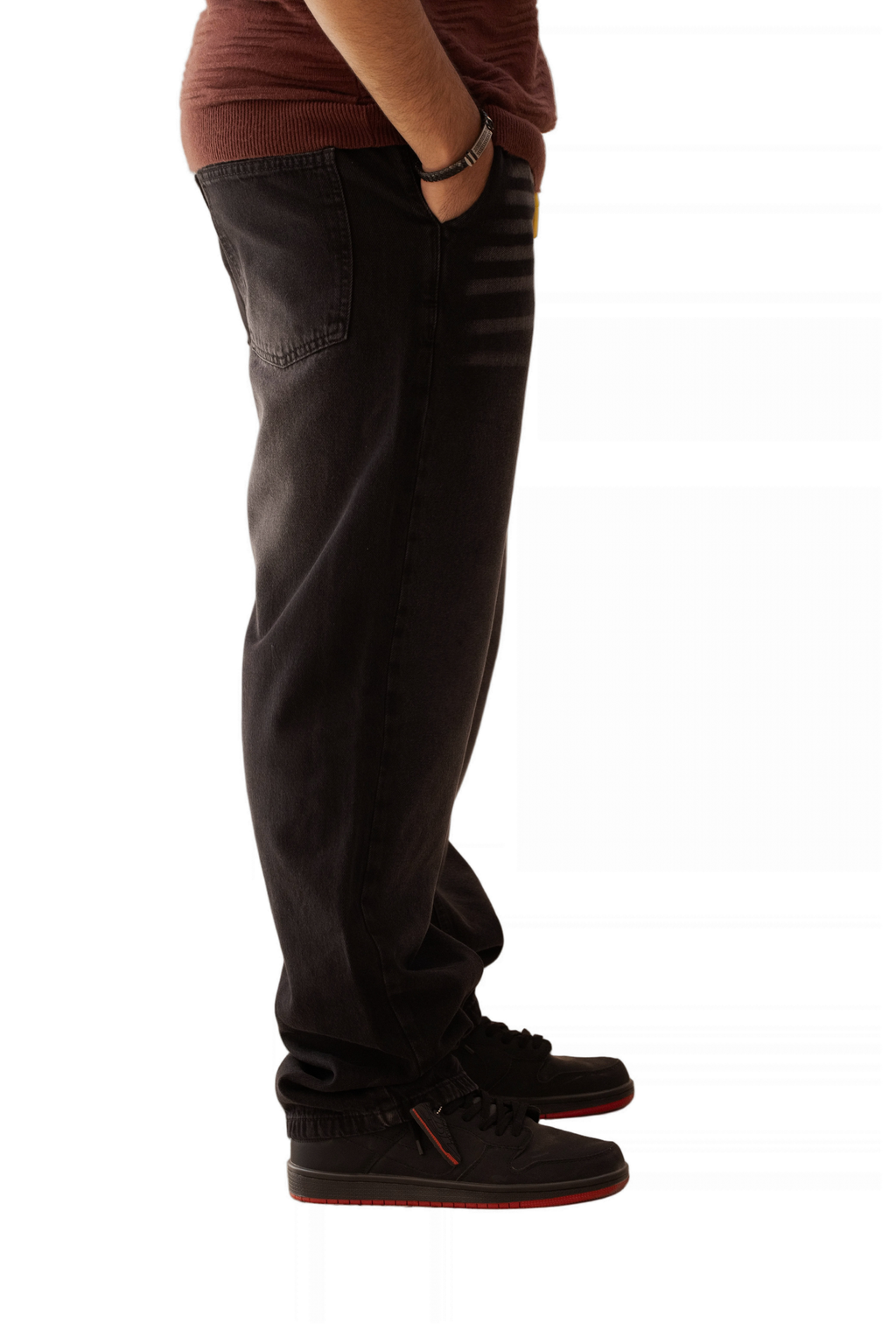 Men's Shalwar Wide Leg Jeans