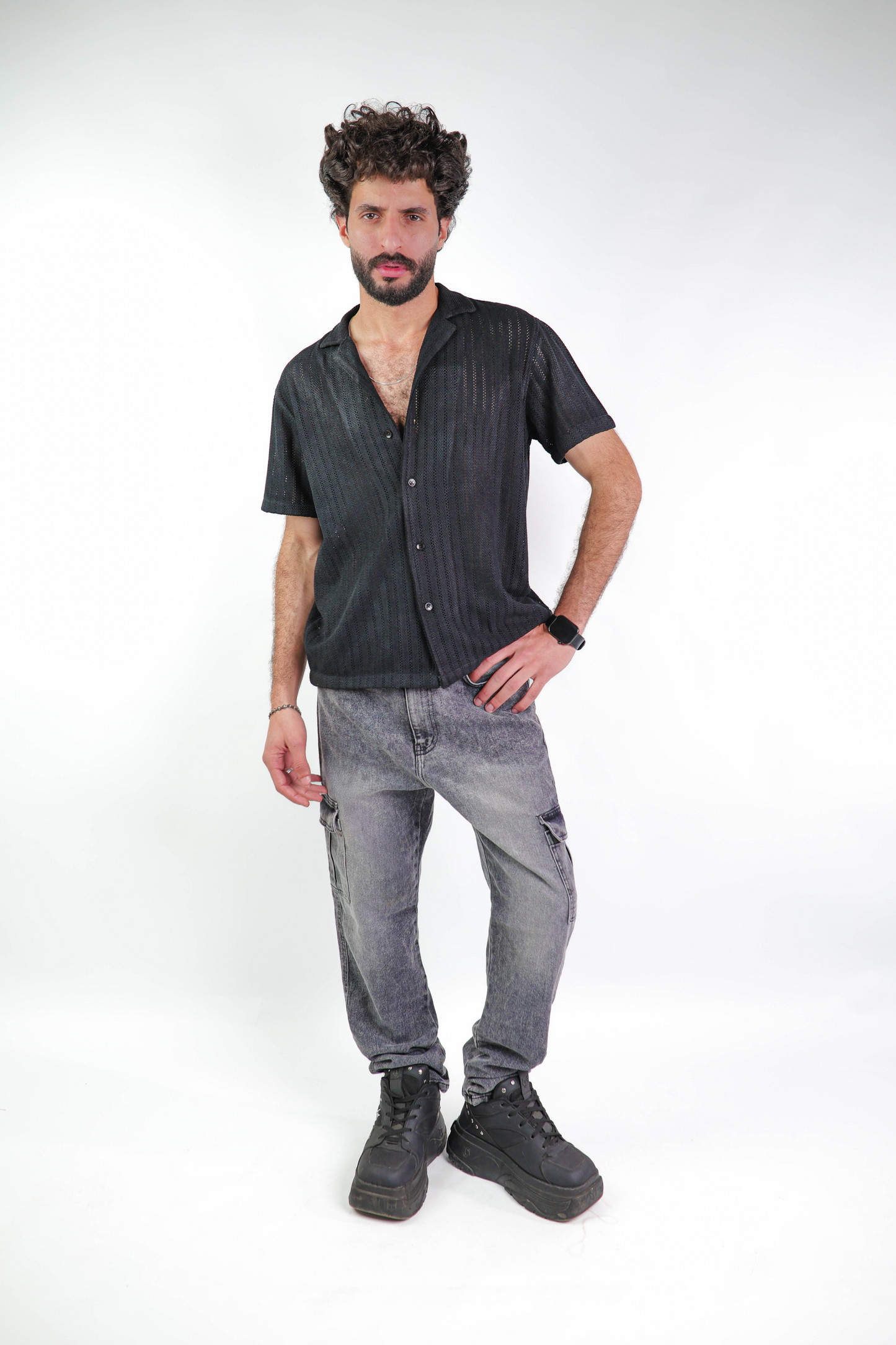 Men’s Slim Cargo Jeans