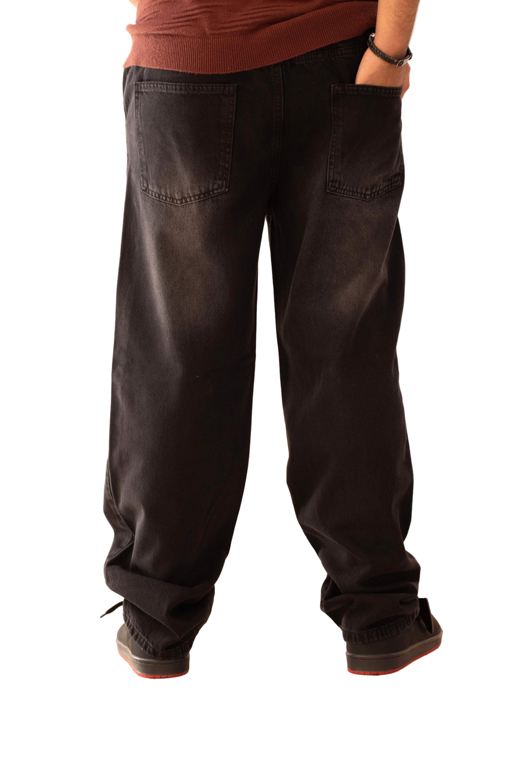 Men's Shalwar Wide Leg Jeans