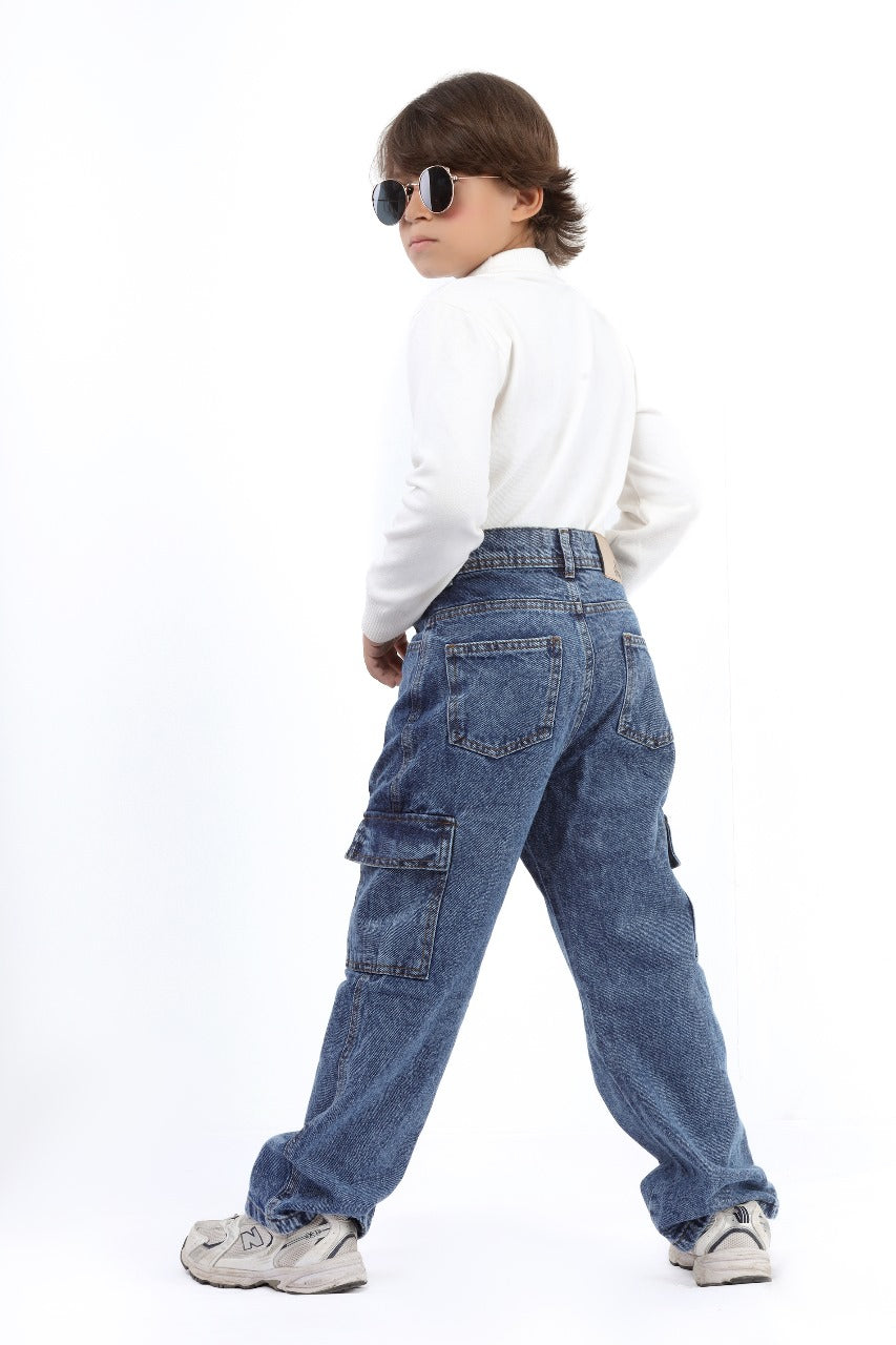 Boys' Cargo Jeans
