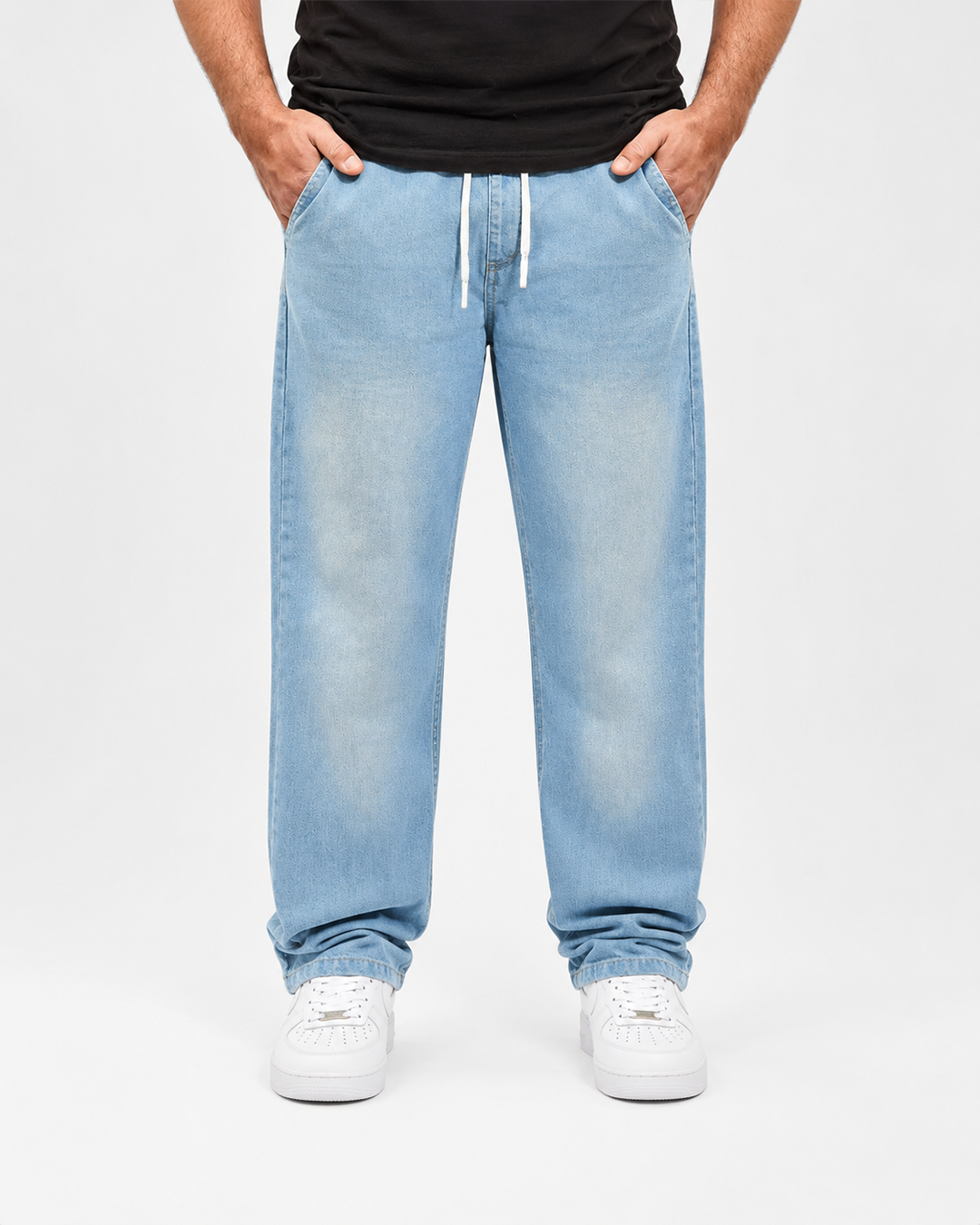 Men's Shalwar Wide Leg Jeans