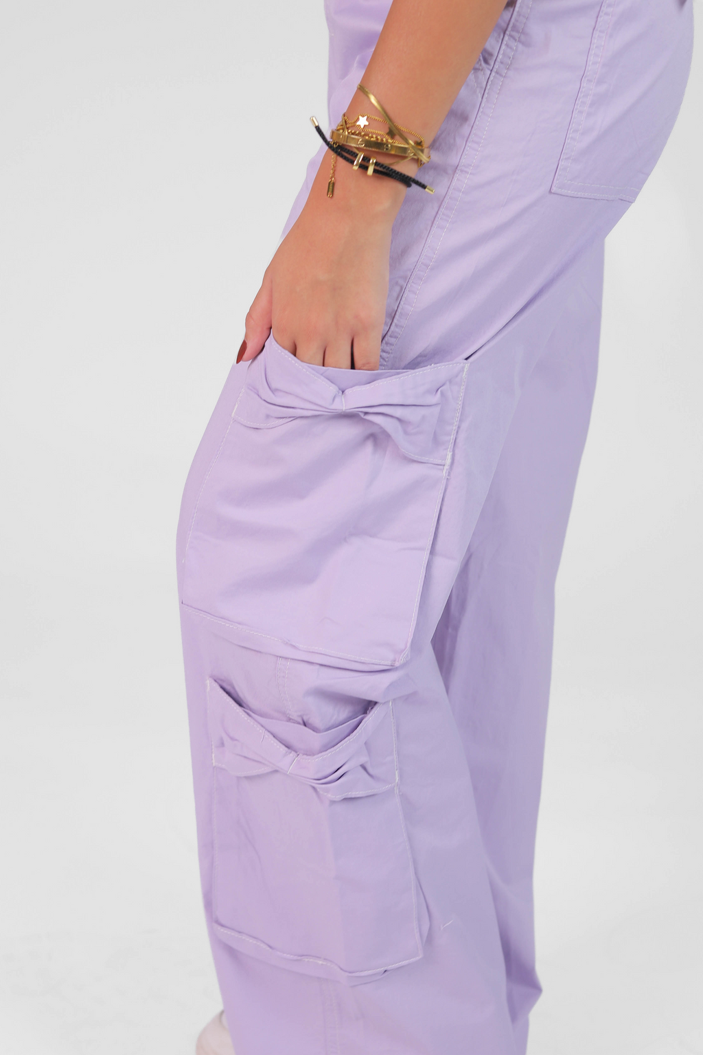 Women's Wide-Leg Gabardine