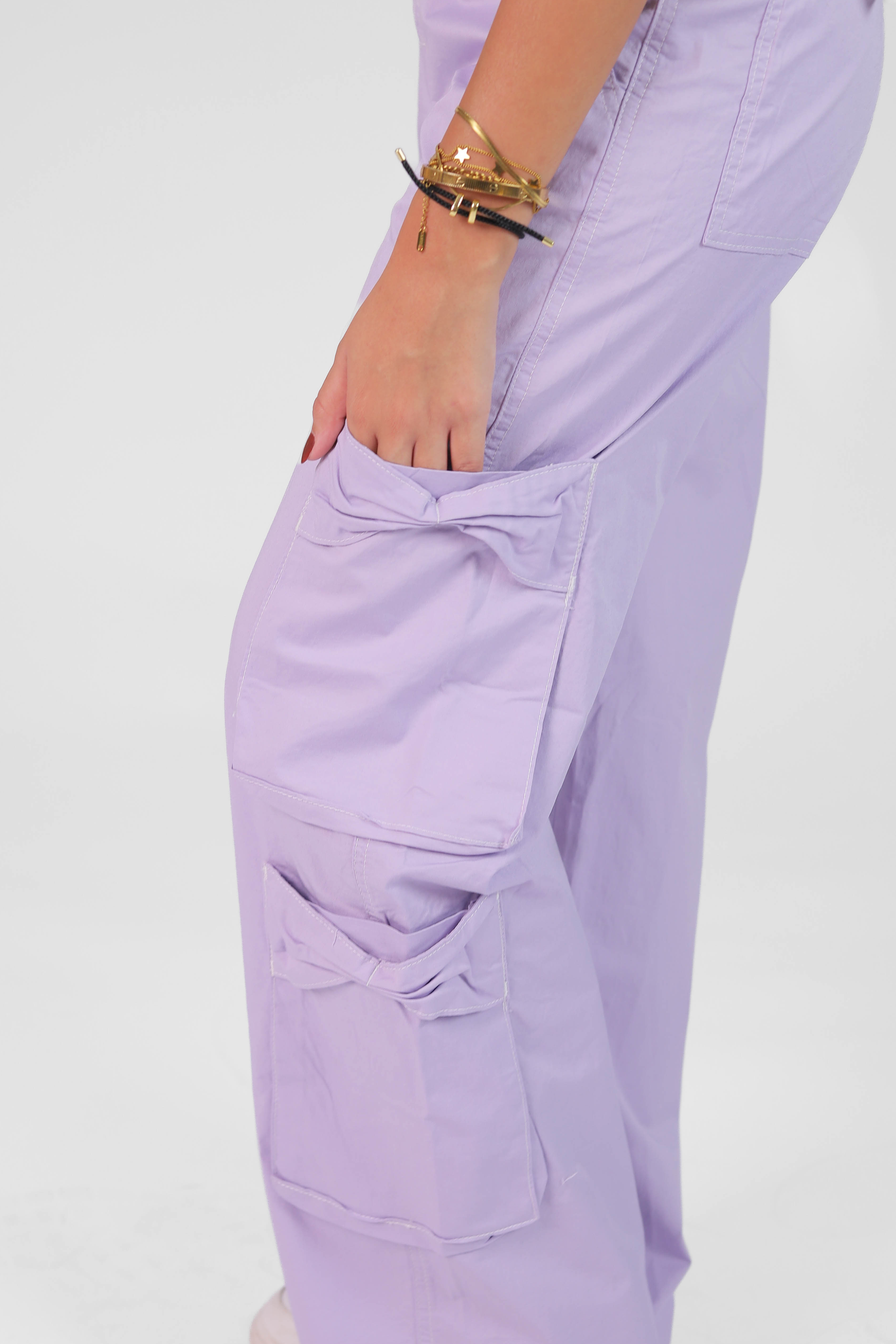 Women's Wide-Leg Gabardine