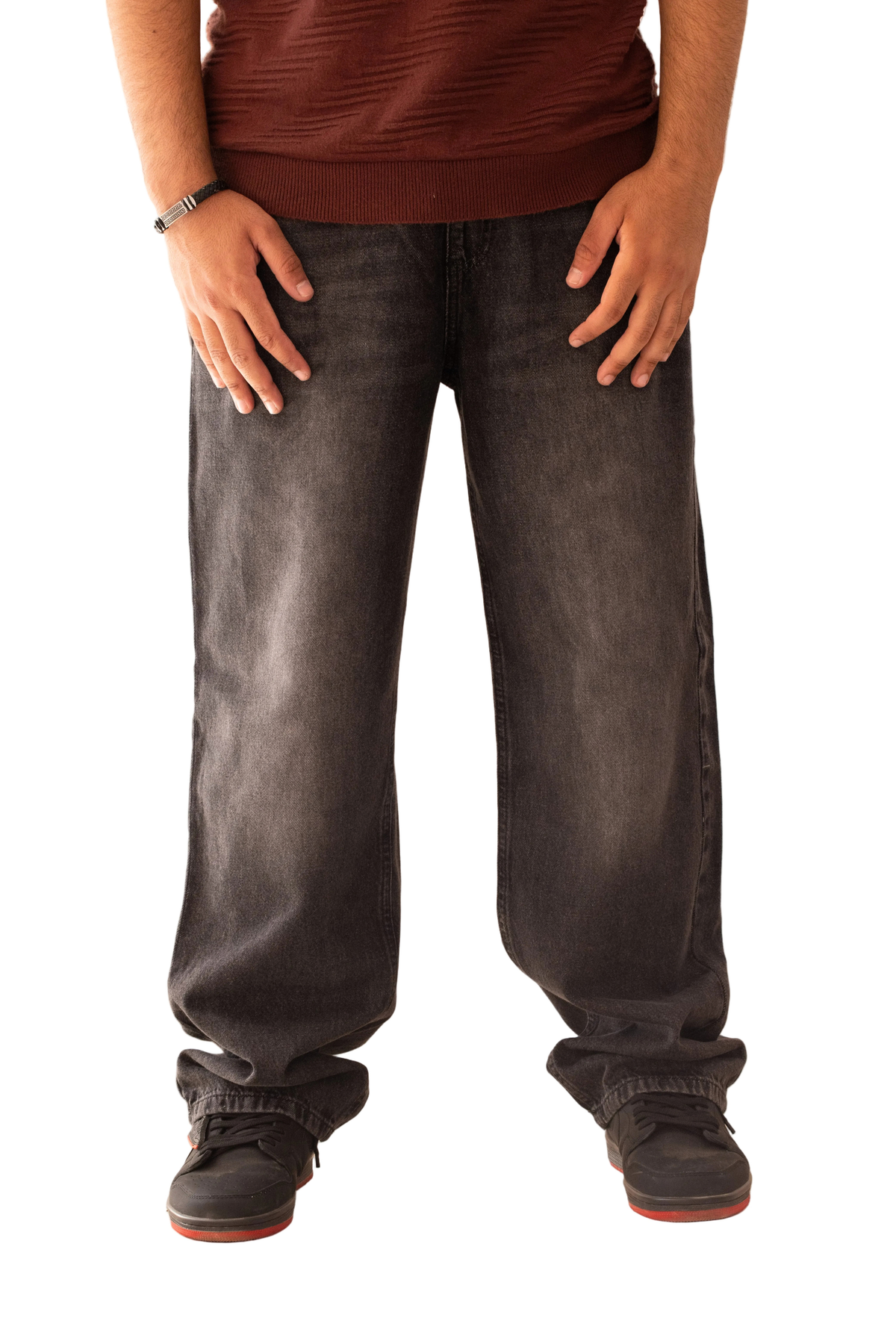 Men's Shalwar Wide Leg Jeans