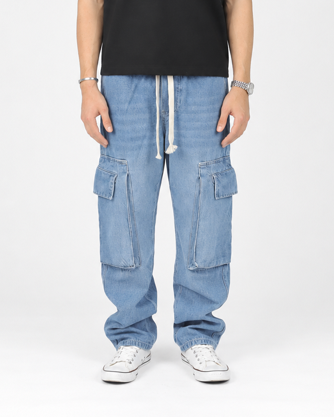 Men's Shalwar Cargo Jeans