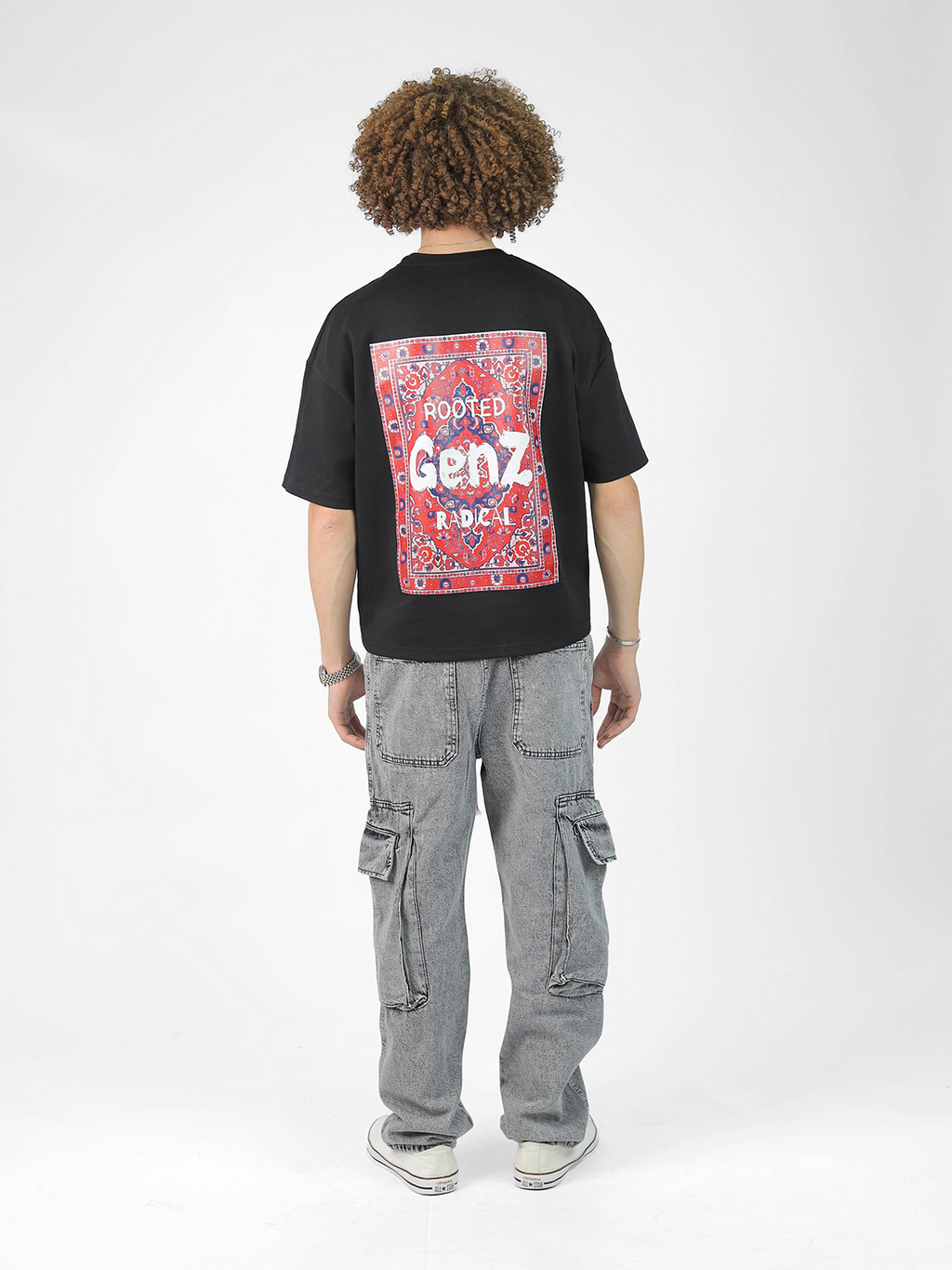Men's Shalwar Wide Leg Jeans
