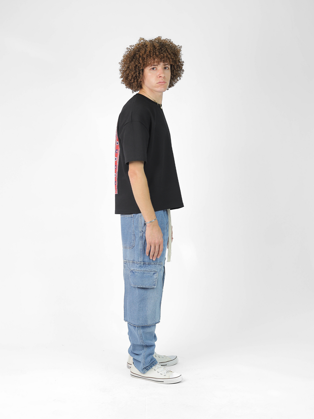 Men's Shalwar Wide Leg Jeans