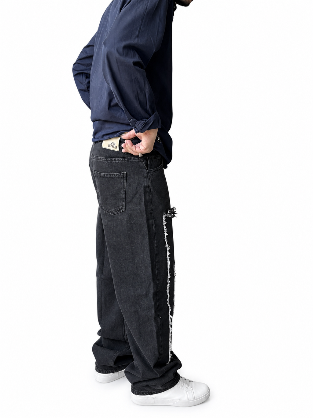 Men's Wide-Leg Jeans