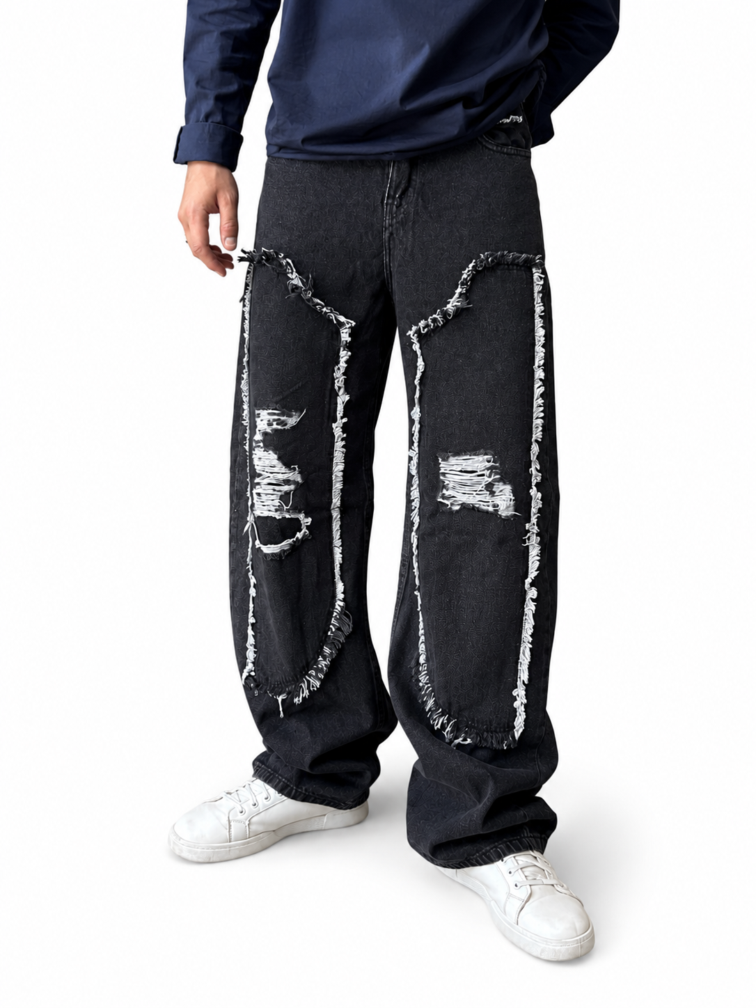 Men's Wide-Leg Jeans