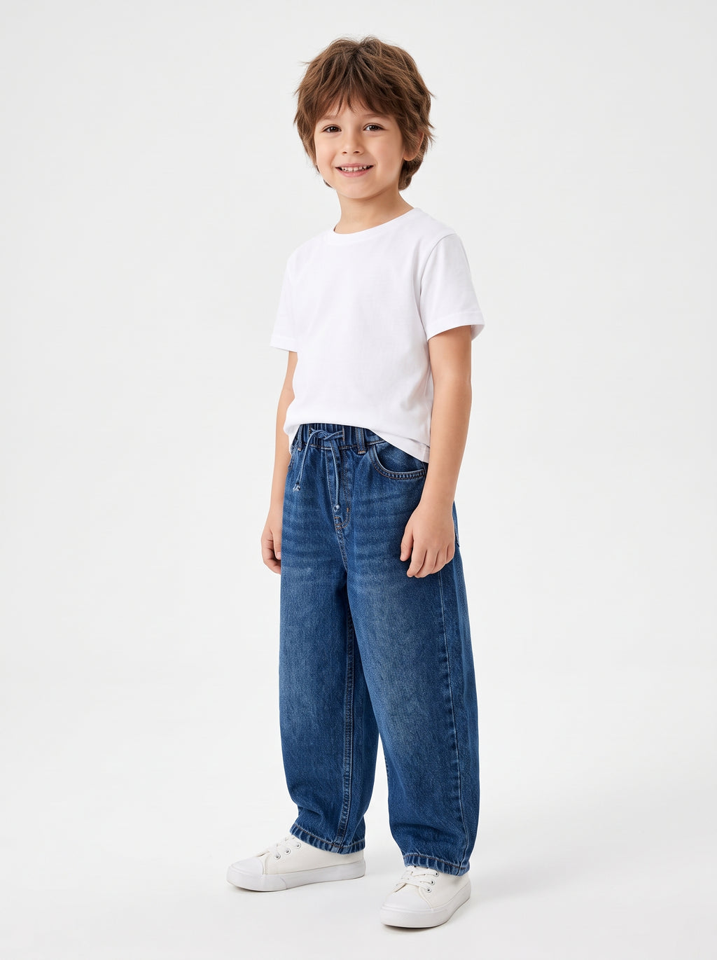 Boy's Wide-Leg Jeans