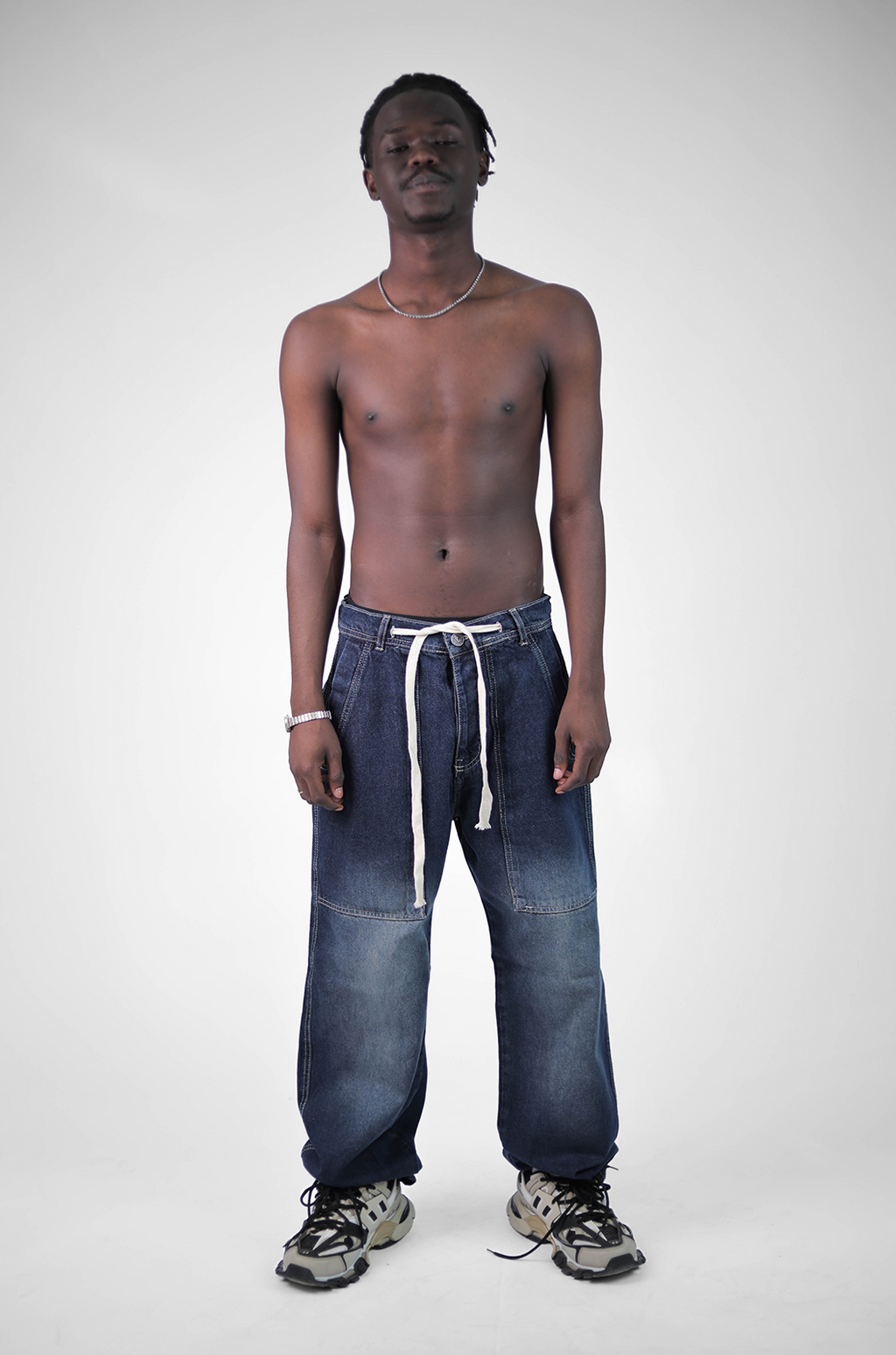 Men's Wide-Leg Jeans