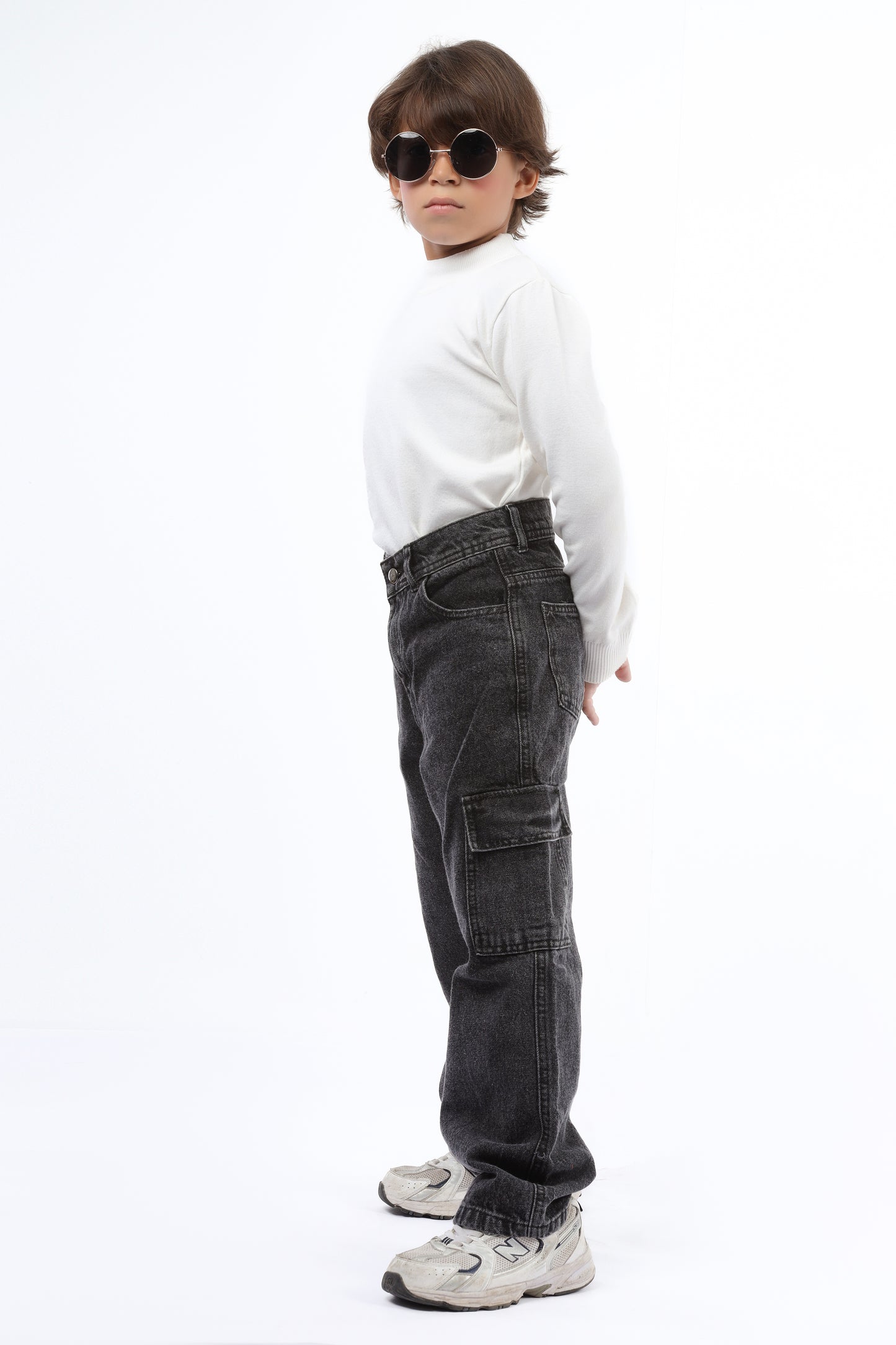 Boys' Cargo Jeans