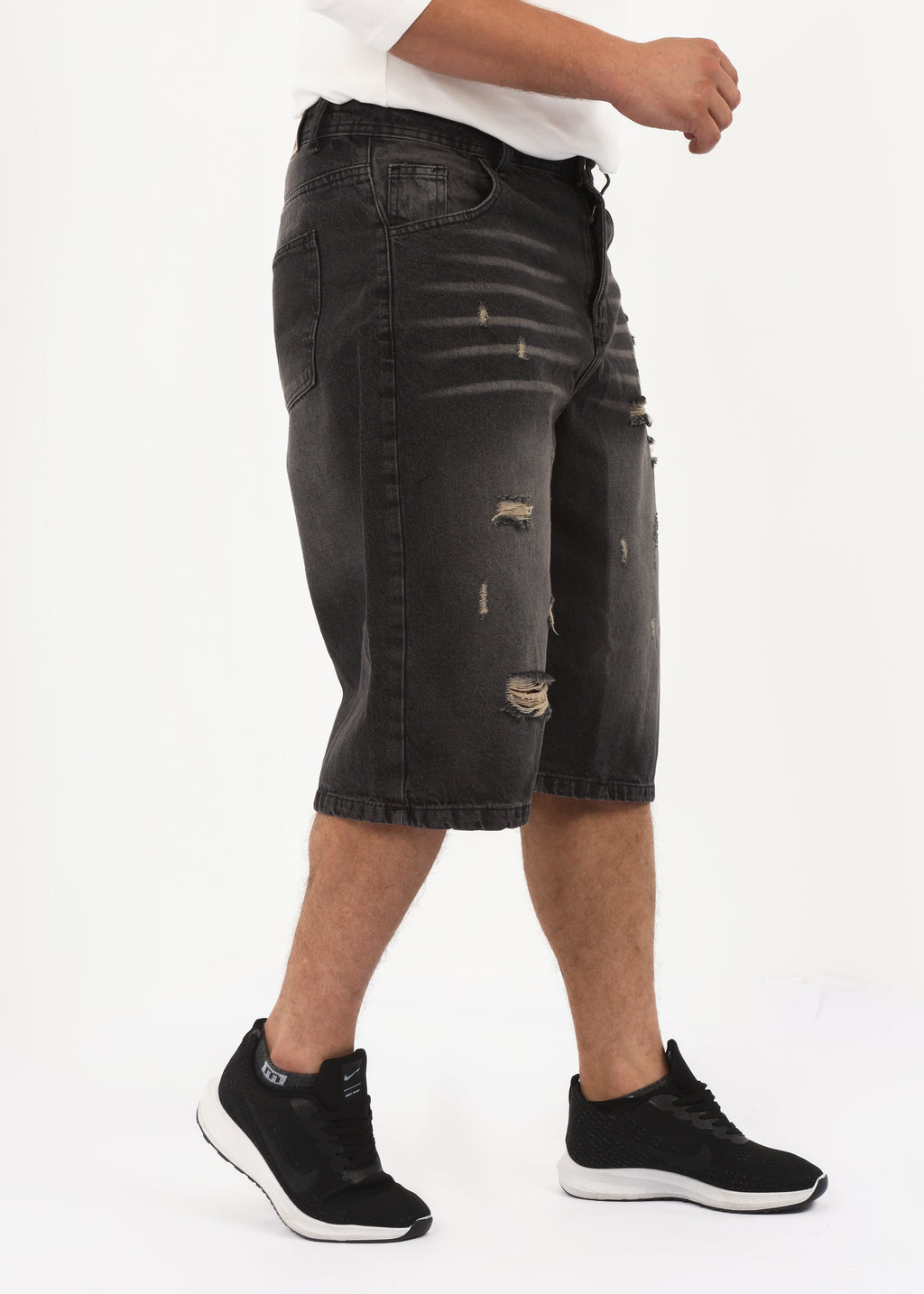 Men's jean shorts"