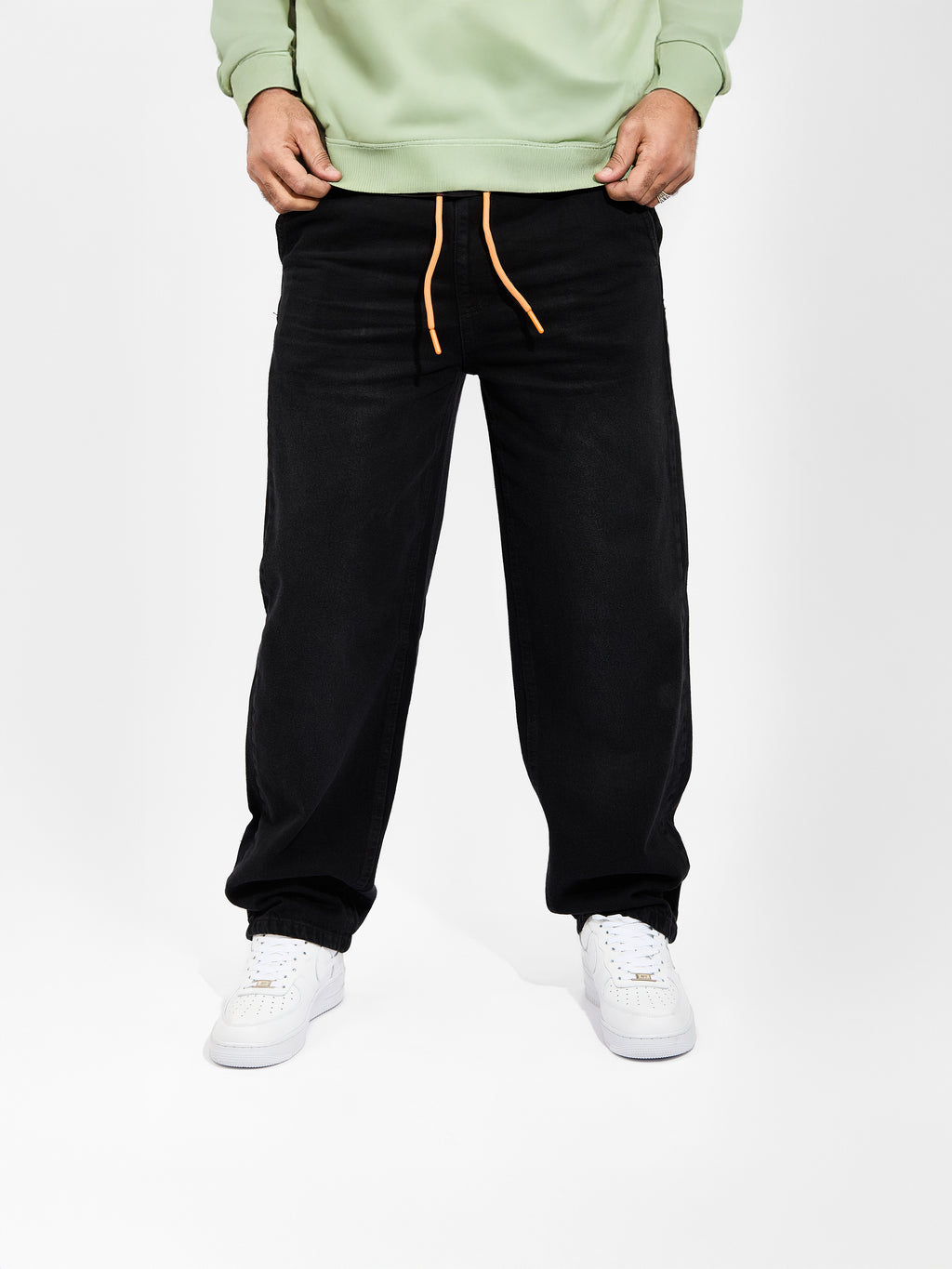 Men's Shalwar Wide Leg Jeans