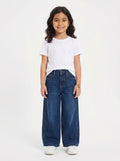 Girl's Wide-Leg Jeans