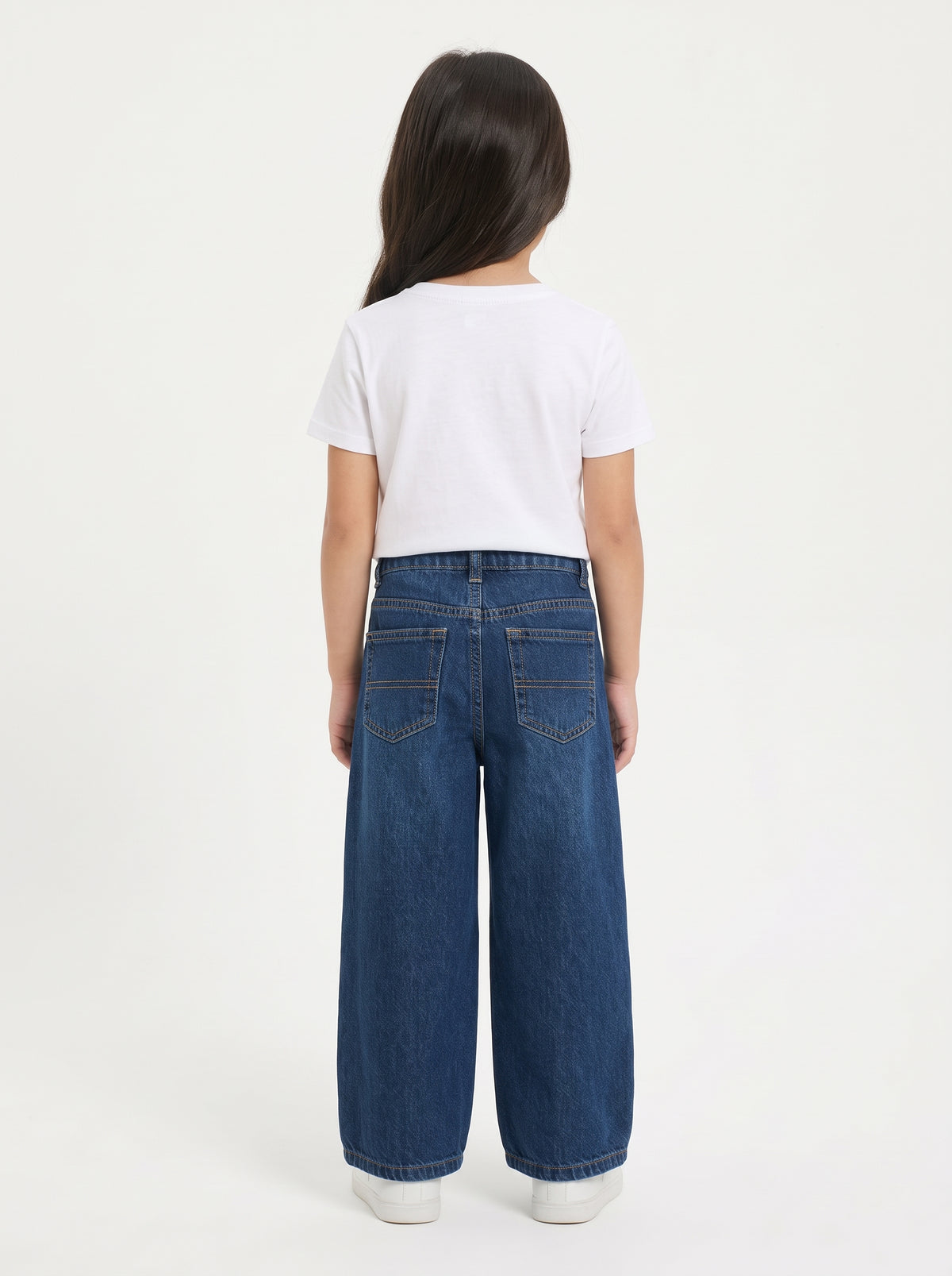 Girl's Wide-Leg Jeans