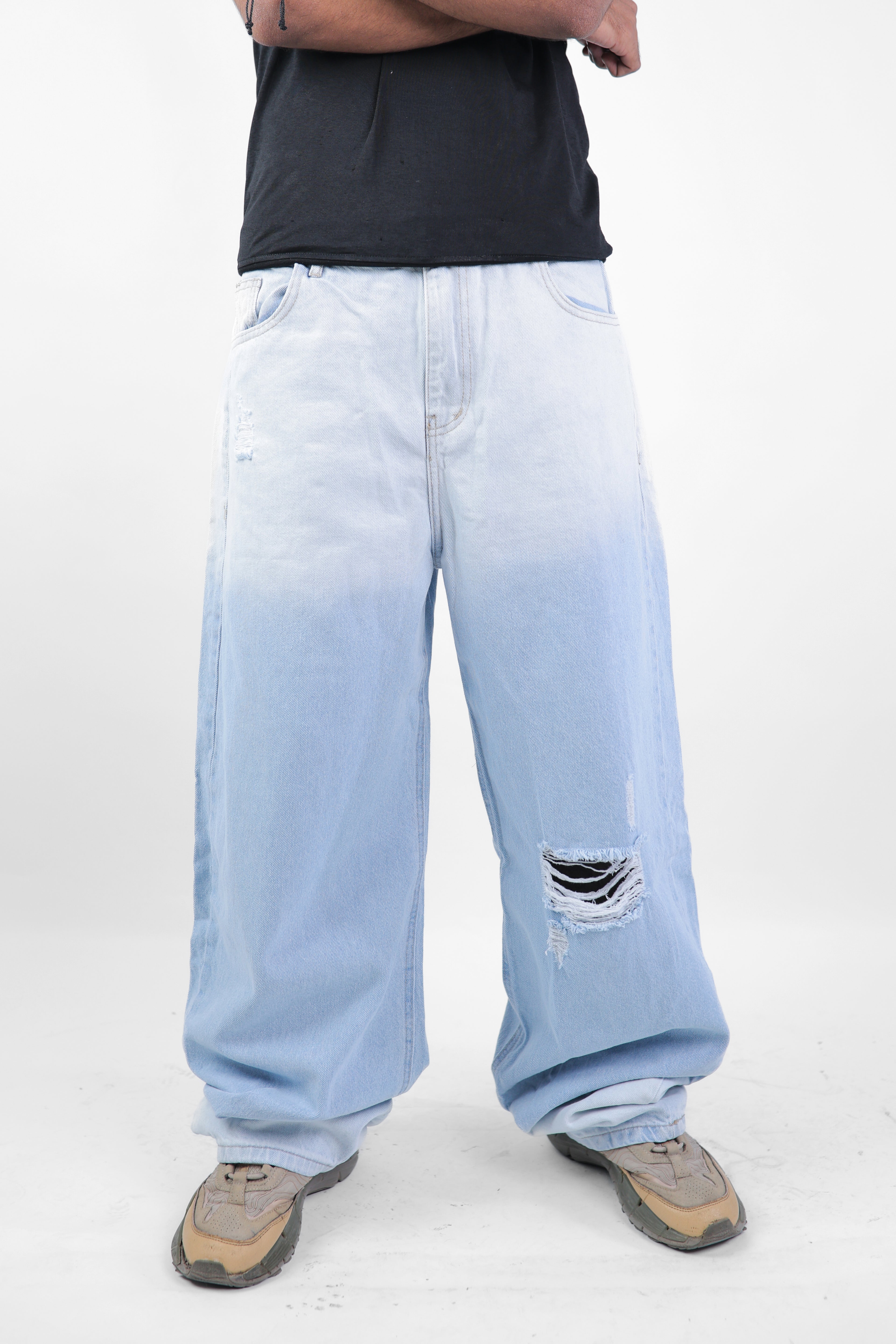Men’s Super Wide-Leg Jeans