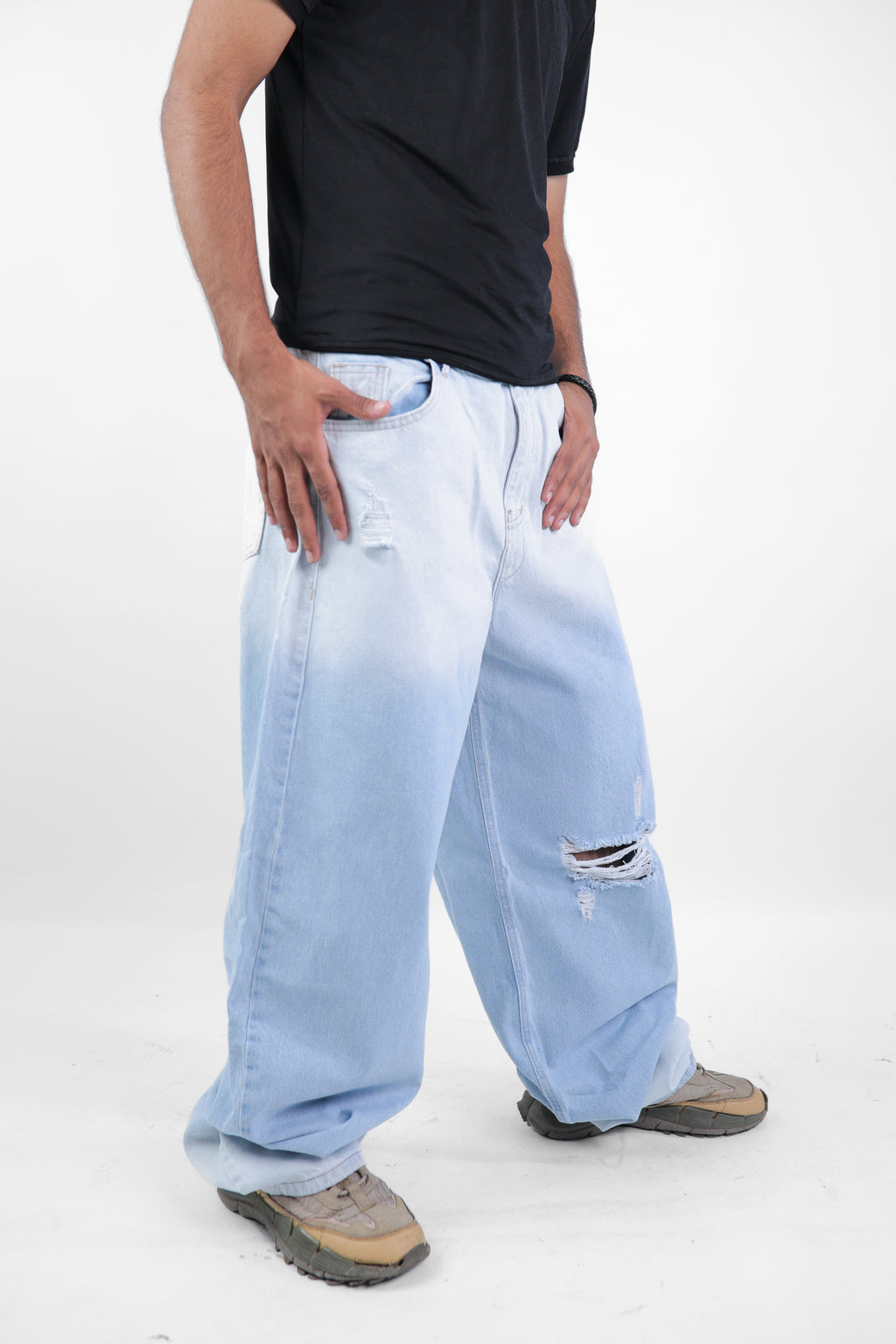 Men’s Super Wide-Leg Jeans