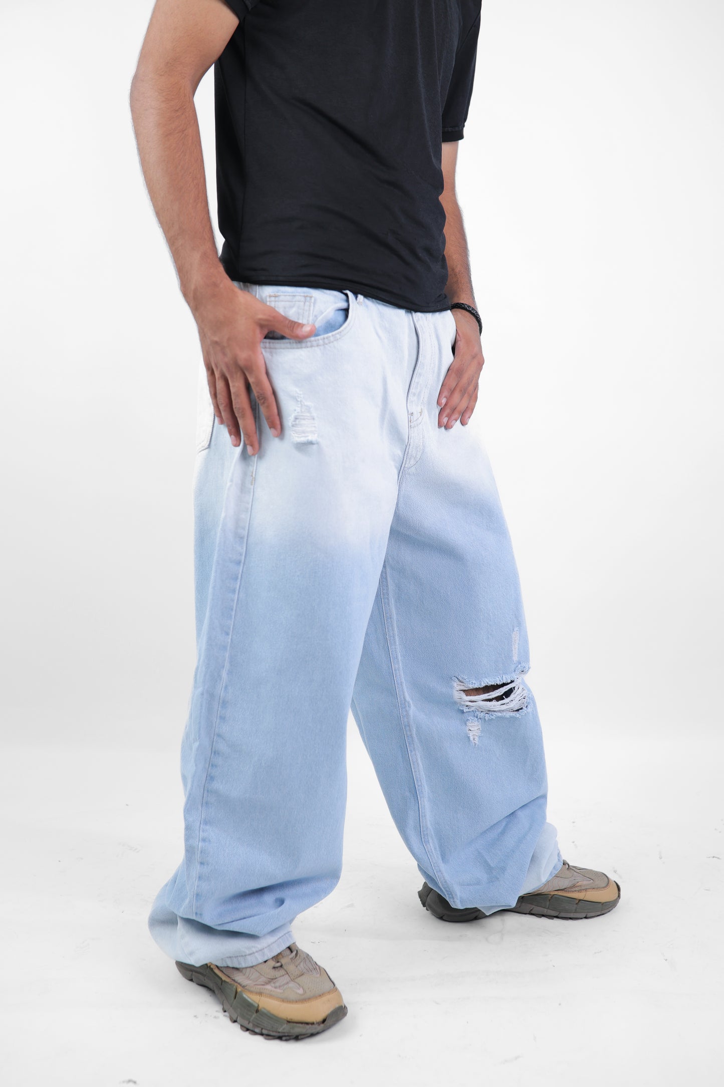 Men’s Super Wide-Leg Jeans