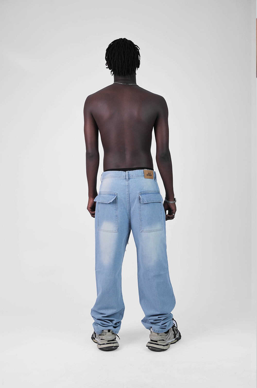 Men's Wide-Leg Jeans