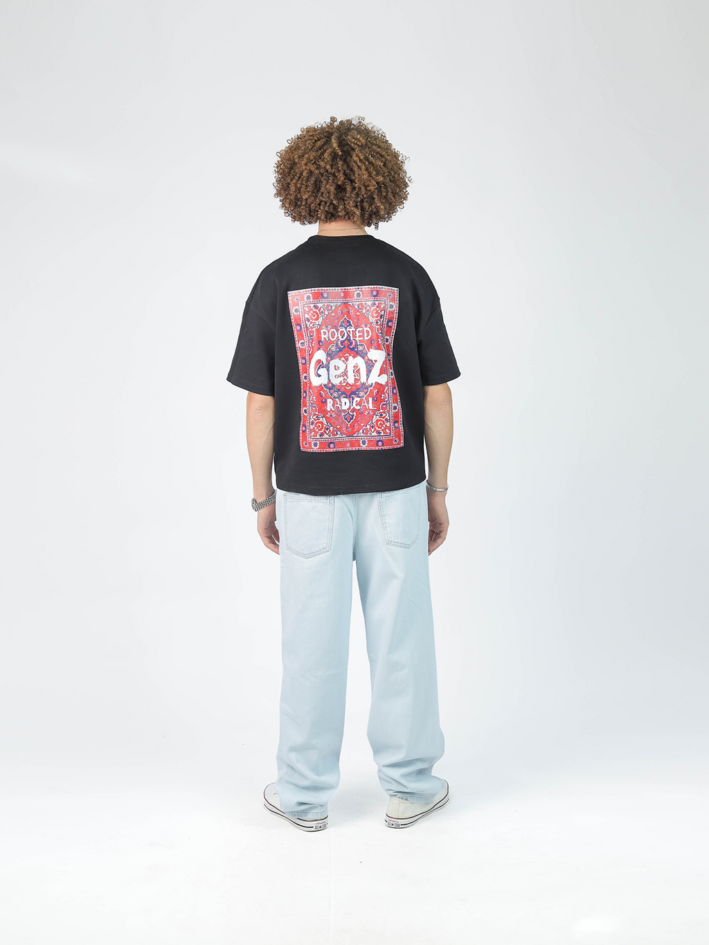 Men's Shalwar Wide Leg Jeans